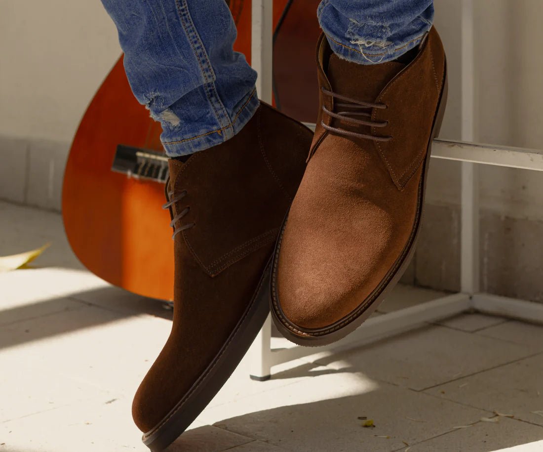 EXTON Polacchino uomo Camoscio 444 - Musto Calzature srl