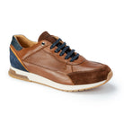EXTON Sneakers uomo pelle+camoscio 388 - Musto Calzature srl