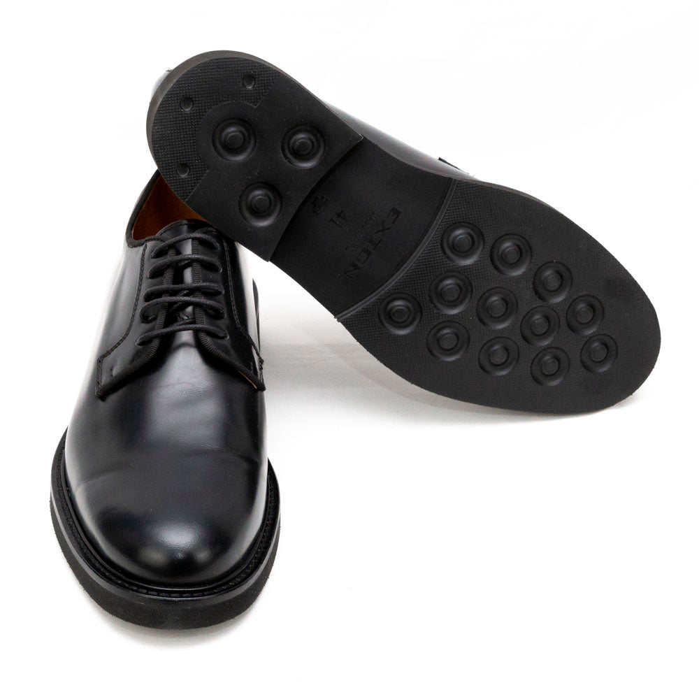 EXTON Stringate uomo PELLE ABRASIVATA 443 abr - Musto Calzature srl