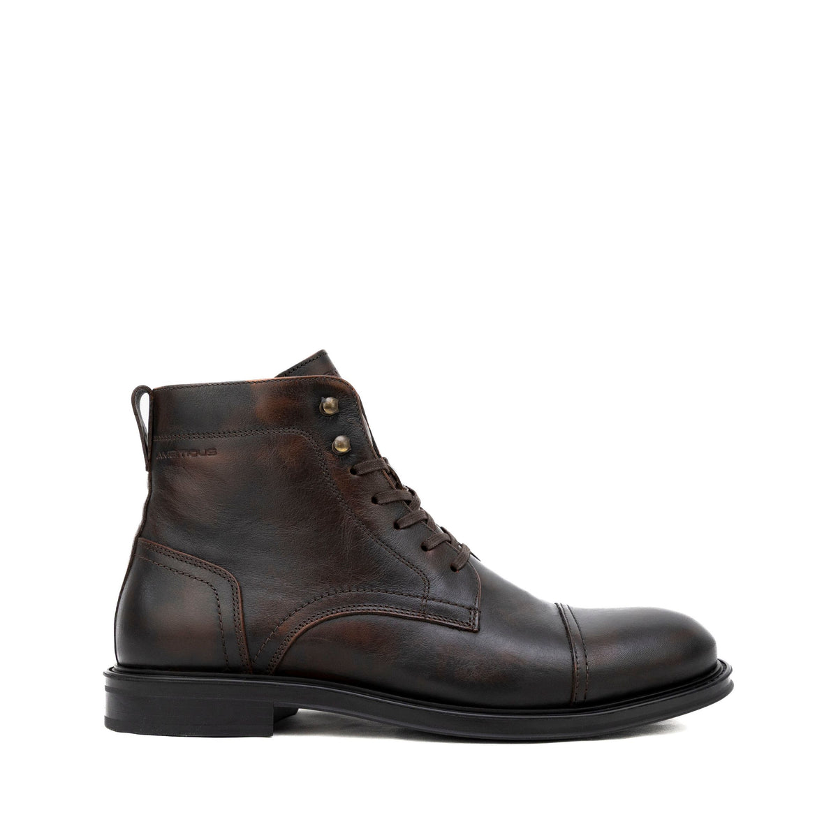 AMBITIOUS Anfibi uomo Pelle LUKE Lace up 13712 - Musto Calzature srl
