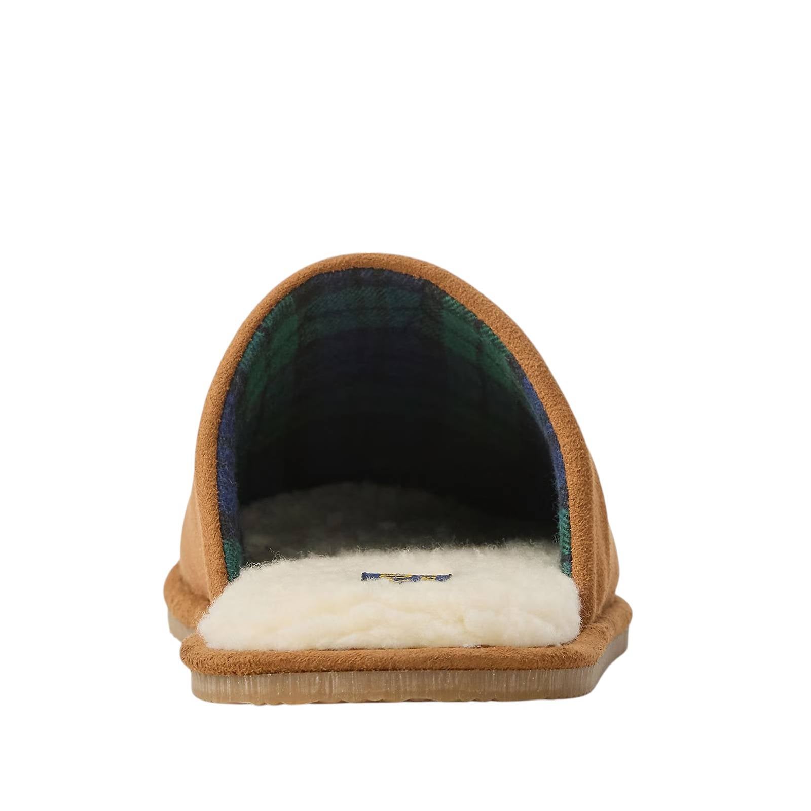 POLO RALPH LAUREN Pantofole casa uomo tessuto scamosciato KLARENCE 25 - Musto Calzature srl