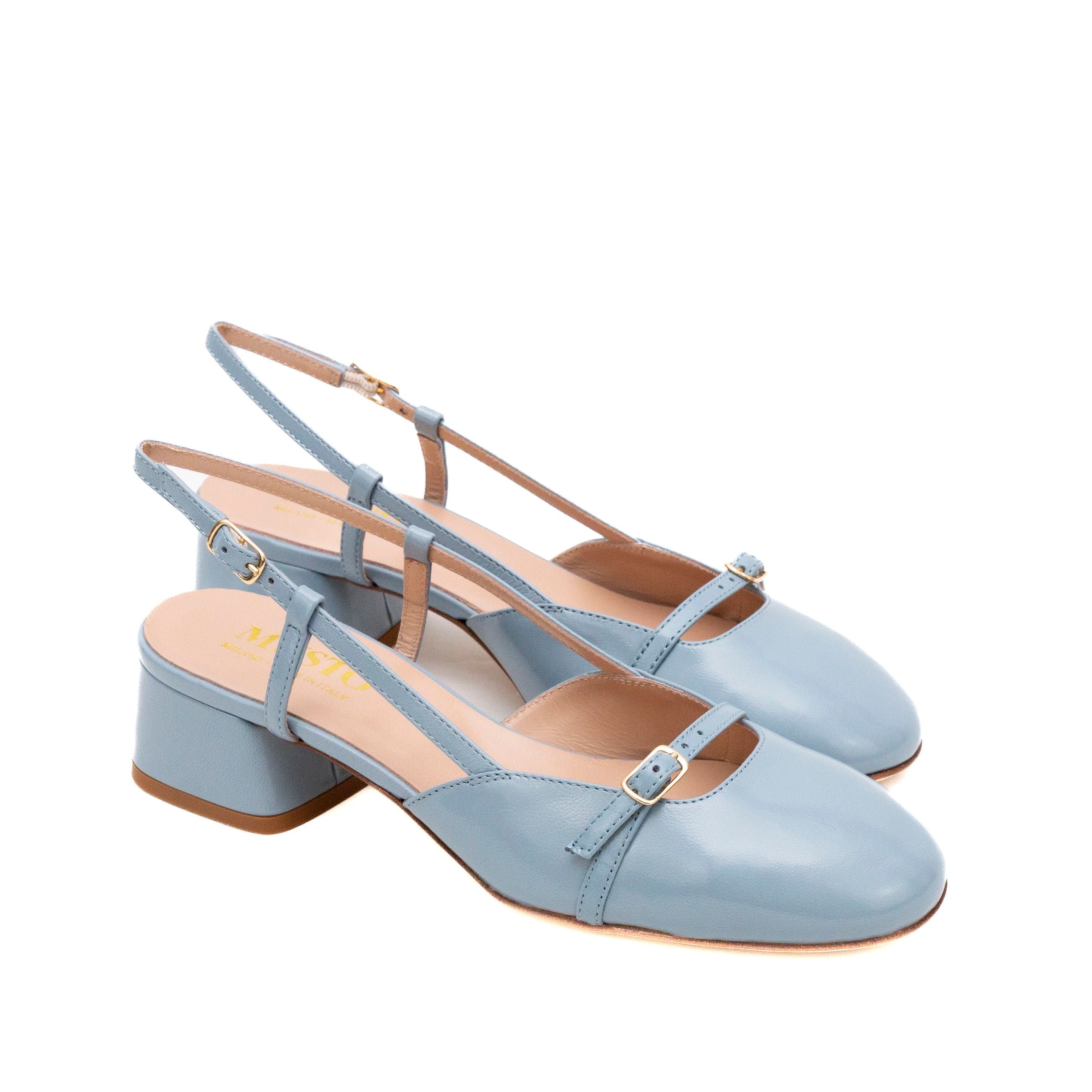 MUSTO Decolletè tacco basso nappa lucida ASTRID B3105 - Musto Calzature srl