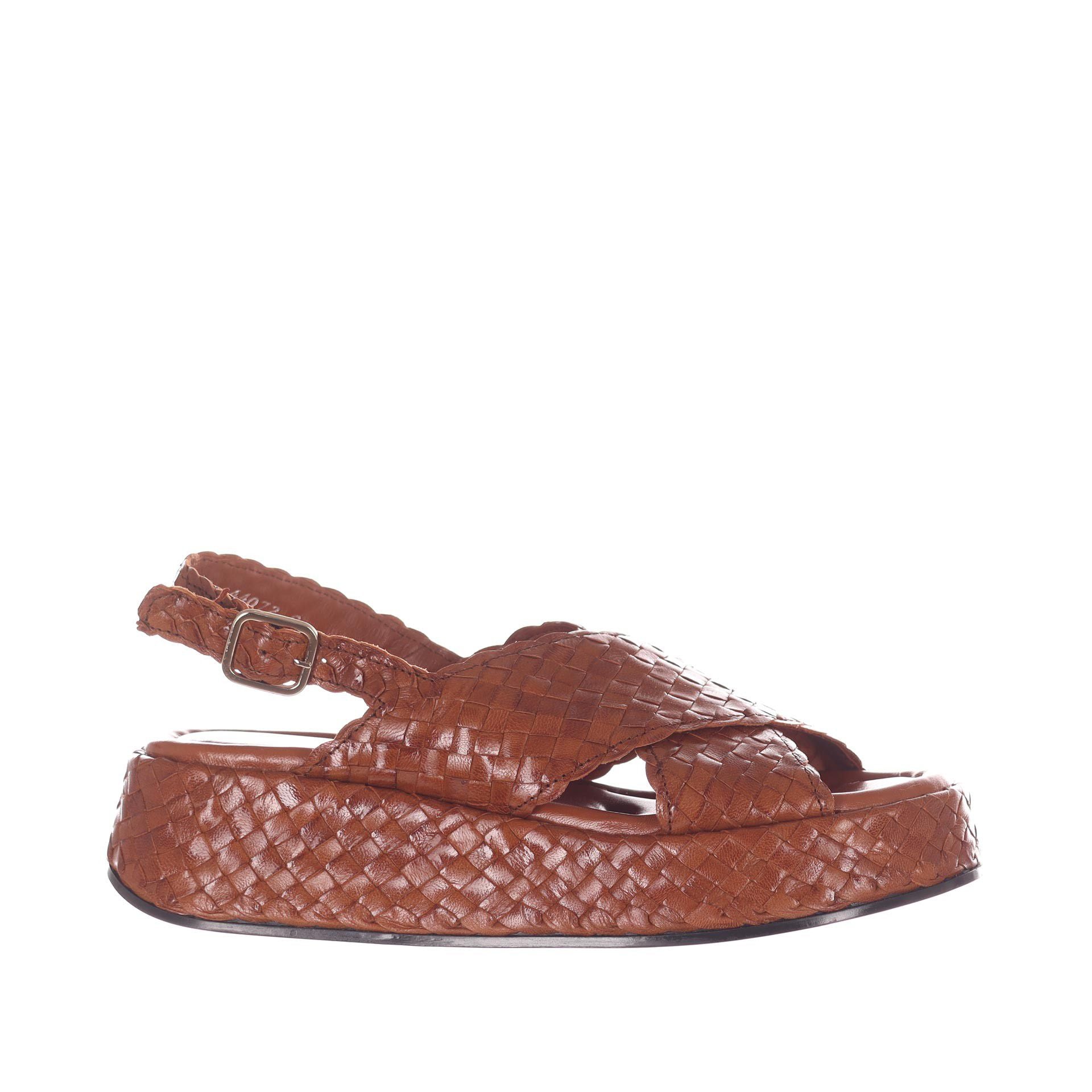 PONS QUINTANA Sandali PELLE INTRECCIATA MAUI 10829 - Musto Calzature srl