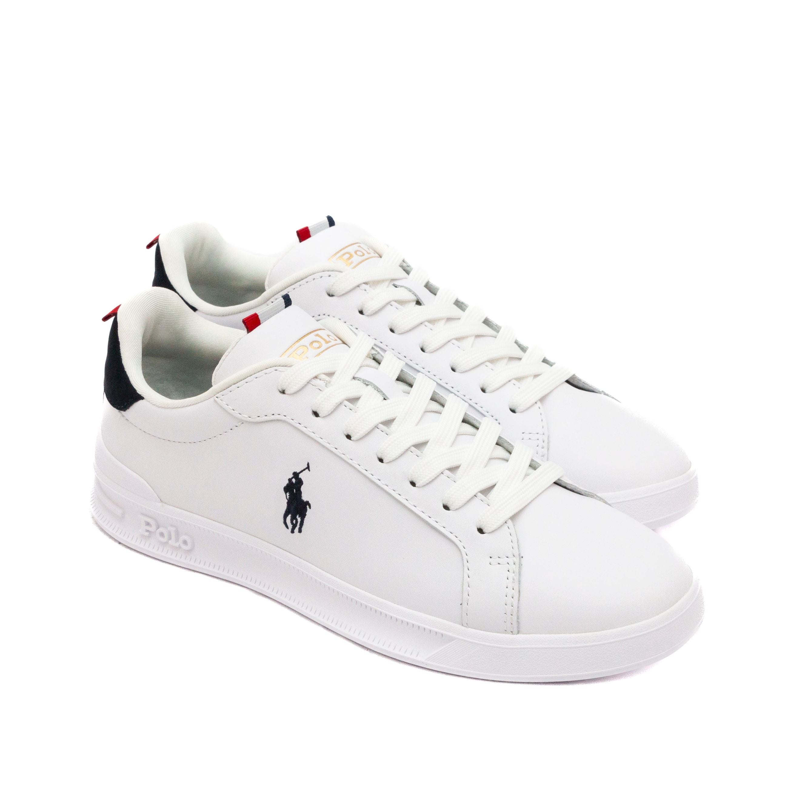 POLO RALPH LAUREN Sneakers uomo Pelle HERITAGE COURT II LOW tr - Musto Calzature srl