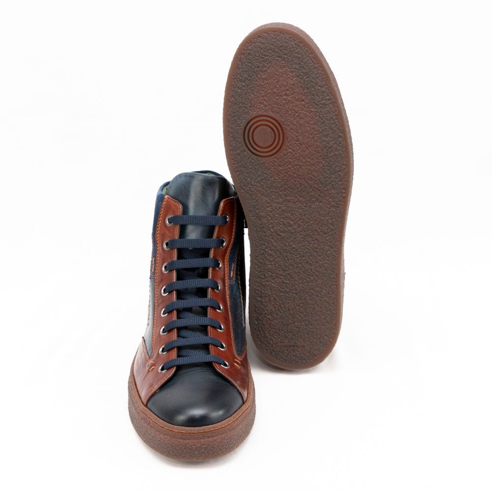 GALIZIO TORRESI Sneakers uomo pelle+camoscio 324048 - Musto Calzature srl