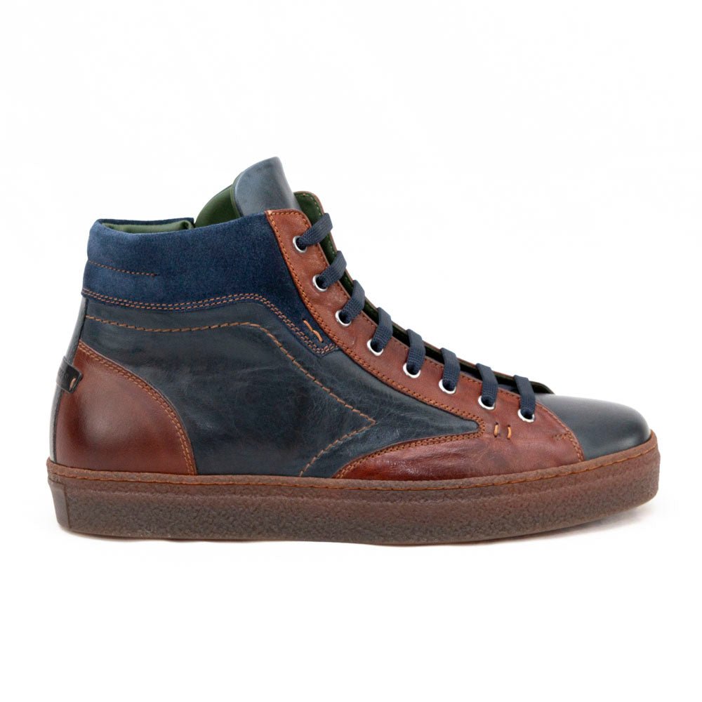 GALIZIO TORRESI Sneakers uomo pelle+camoscio 324048 - Musto Calzature srl