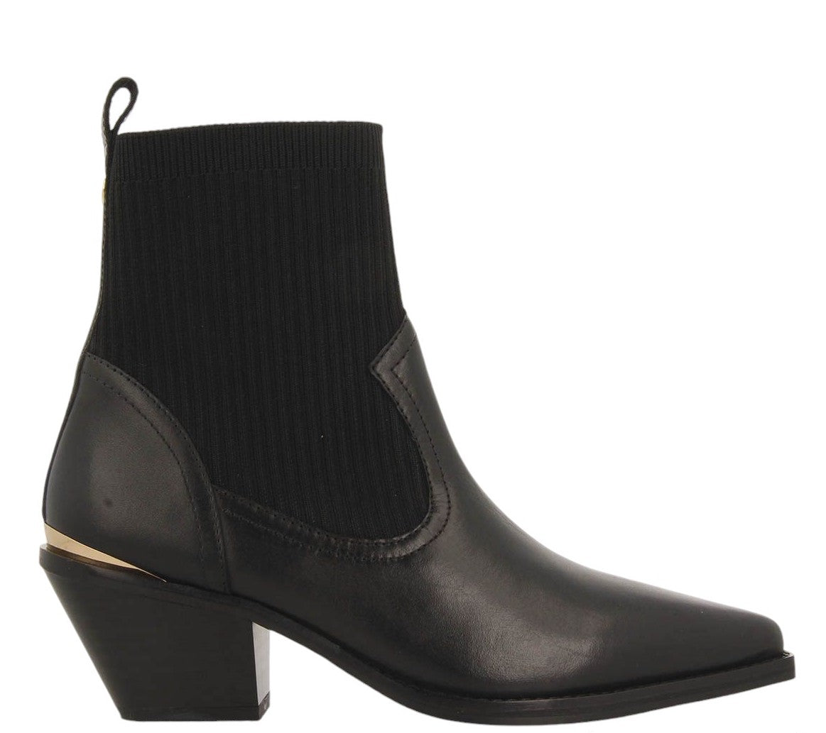 GIOSEPPO Stivaletti pelle+tessuto TAPOLCA - Musto Calzature srl