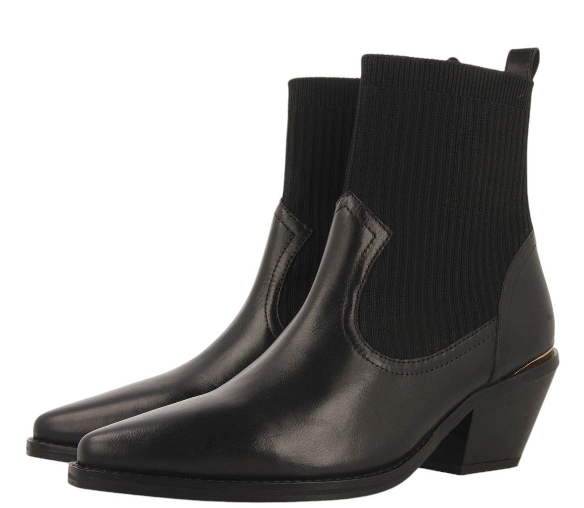 GIOSEPPO Stivaletti pelle+tessuto TAPOLCA - Musto Calzature srl