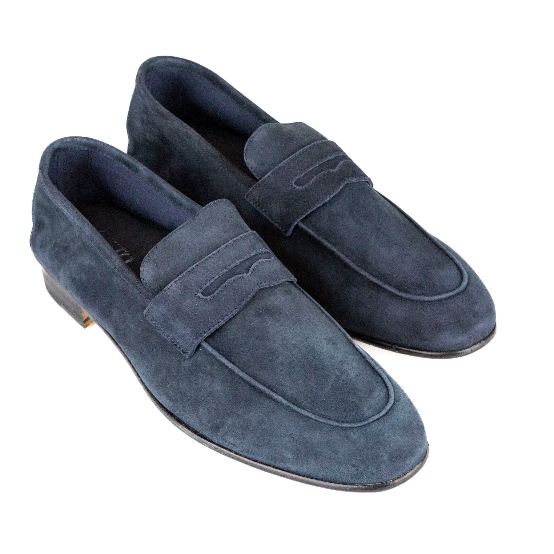 MUSTO Mocassini uomo Camoscio TASCHINO BL - Musto Calzature srl