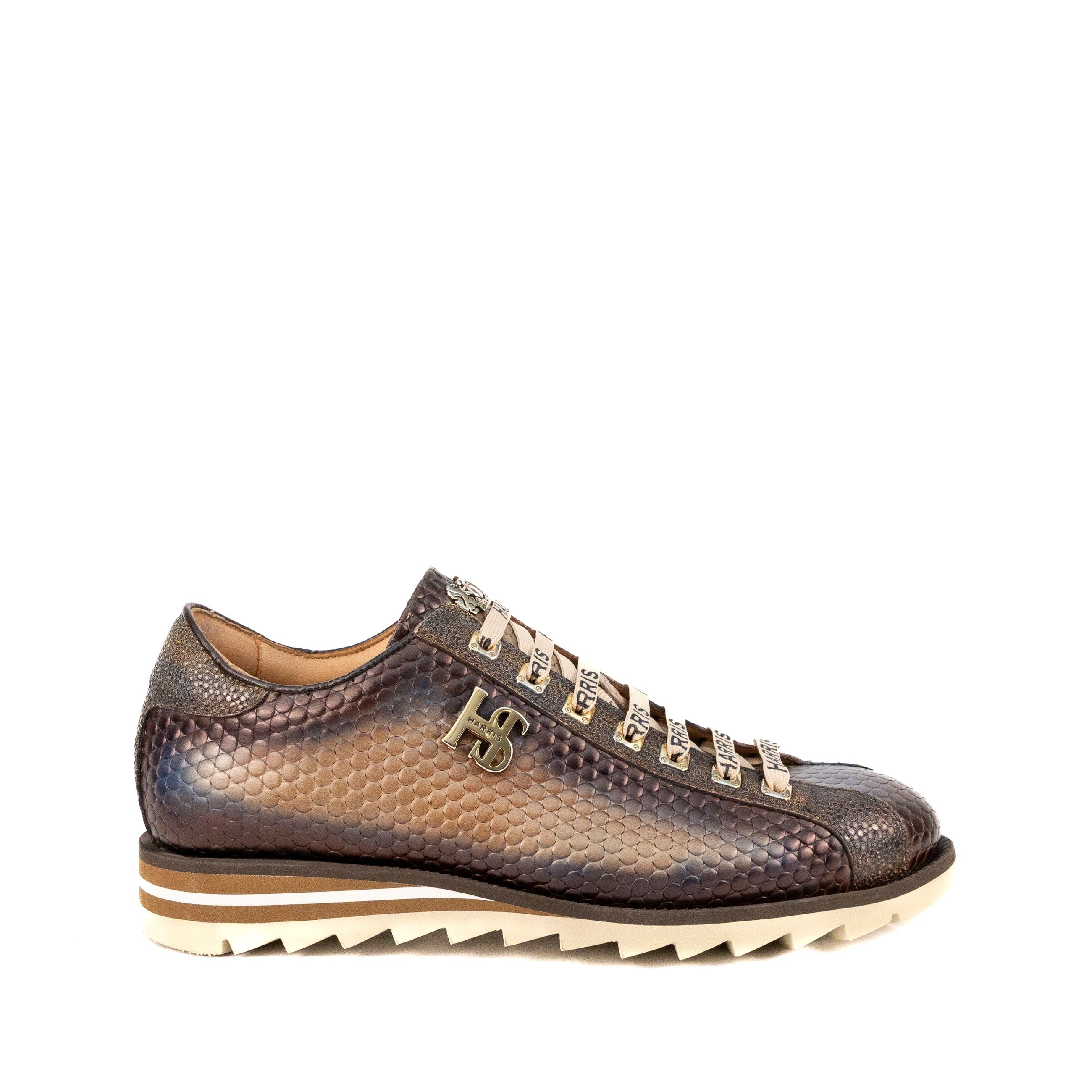 HARRIS sneakers uomo in pelle Made in Italy - Musto Calzature srl
