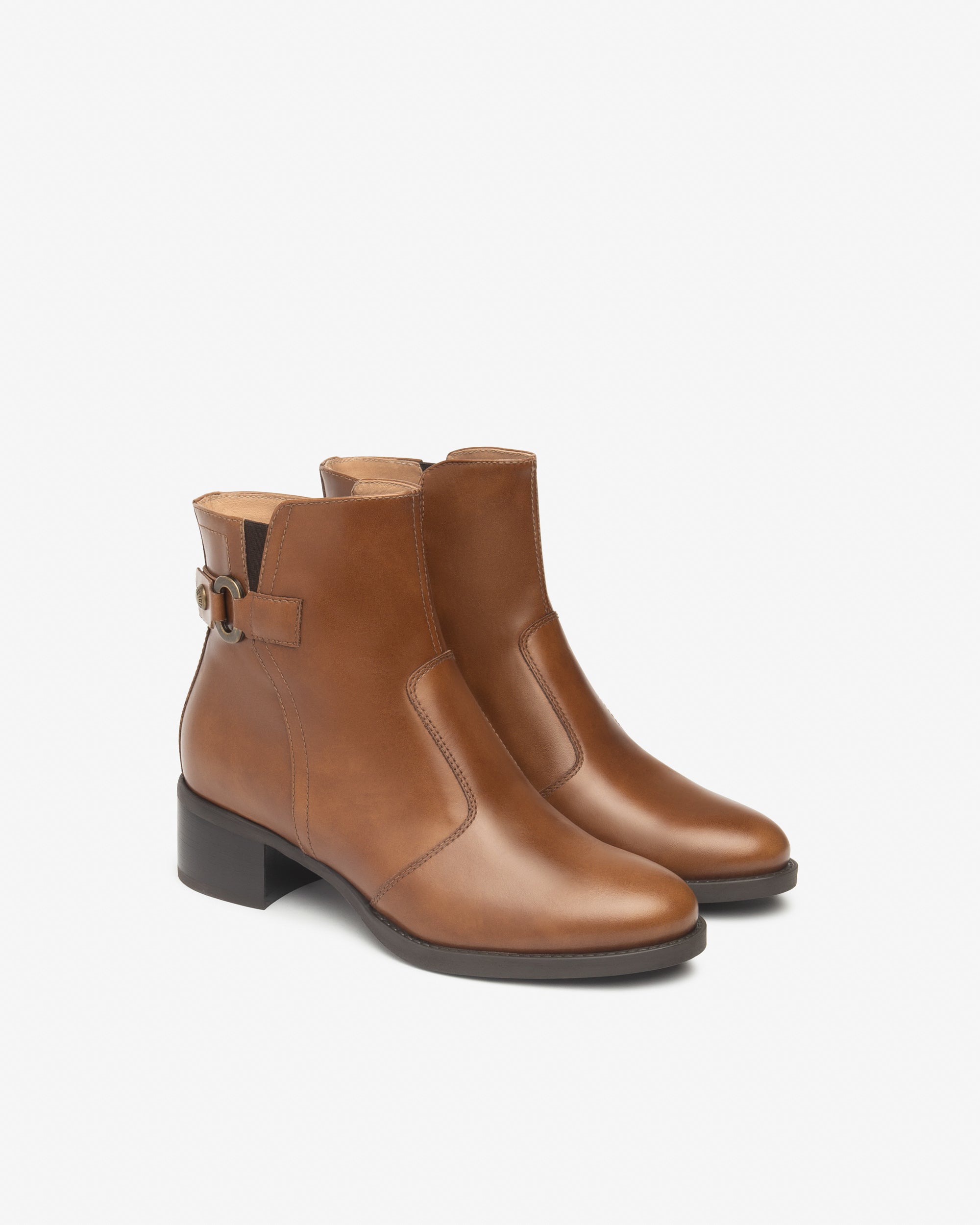 NeroGiardini stivaletti da donna in pelle con tacco medio - Musto Calzature srl