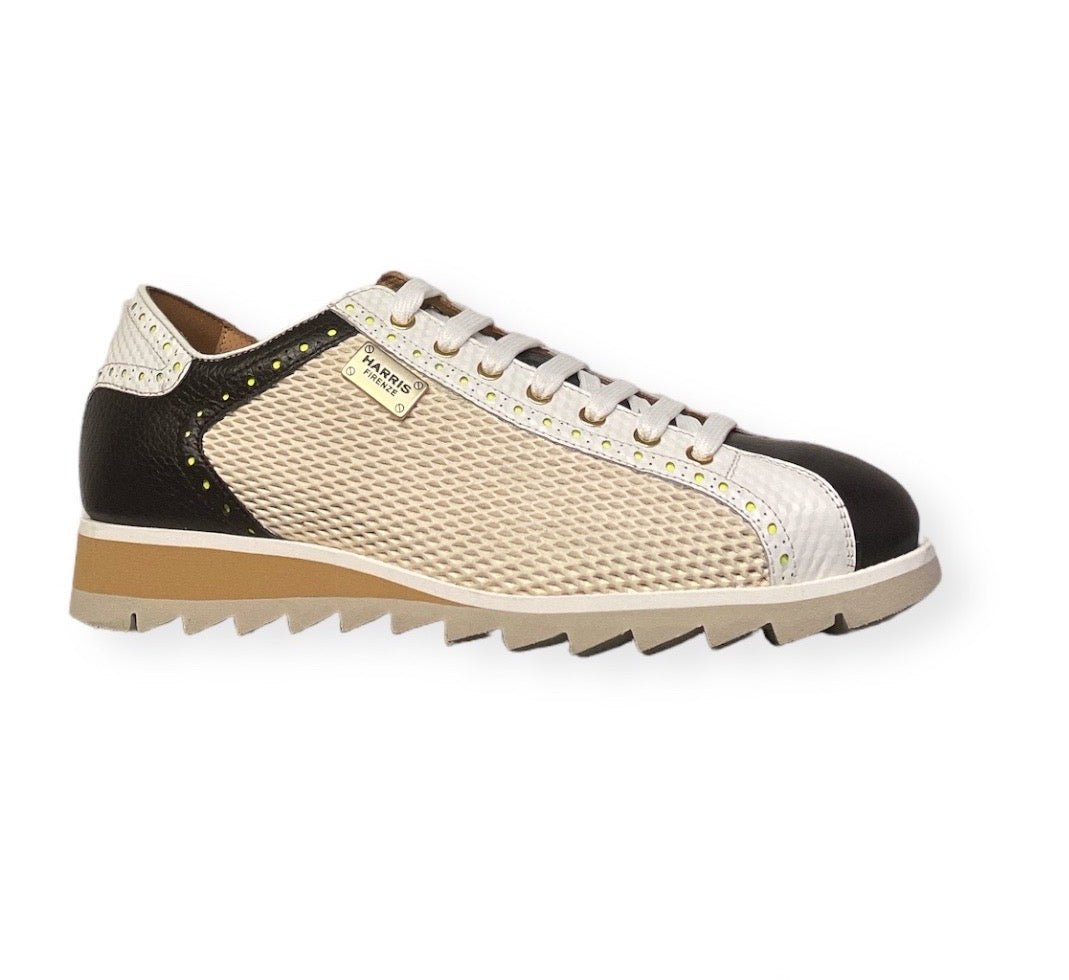 HARRIS Sneakers uomo pelle+camoscio 4816 - Musto Calzature srl