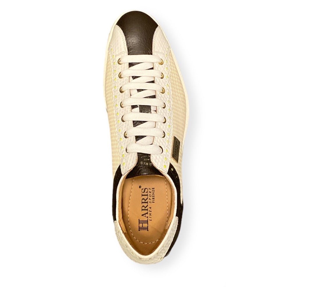 HARRIS Sneakers uomo pelle+camoscio 4816 - Musto Calzature srl