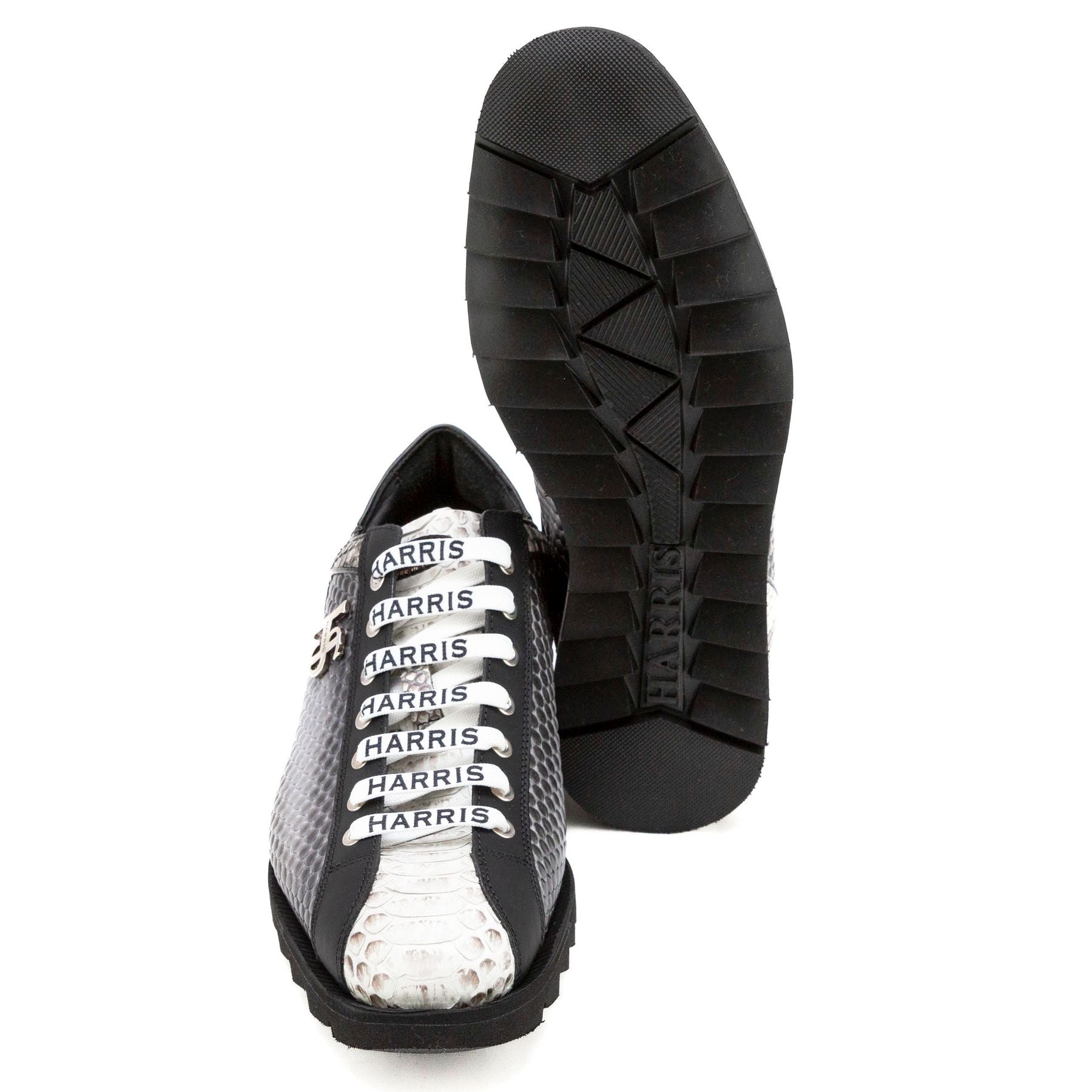 HARRIS Sneakers uomo PITONE+PELLE 2817/ I24 pit - Musto Calzature srl