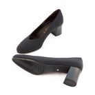 BRUNATE Decolletè tacco basso TESSUTO 50632 - Musto Calzature srl