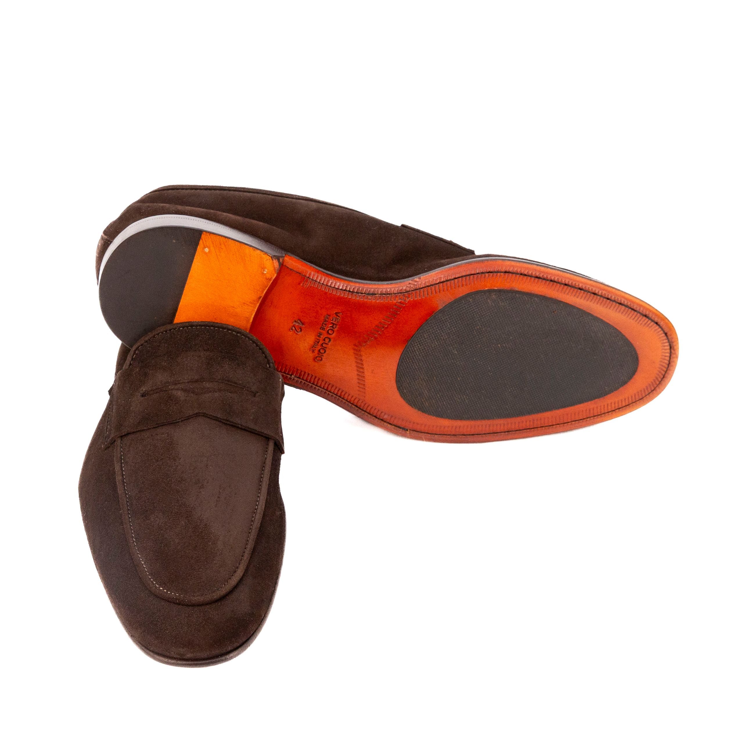 MUSTO mocassini uomo in camoscio Pompei - Musto Calzature srl