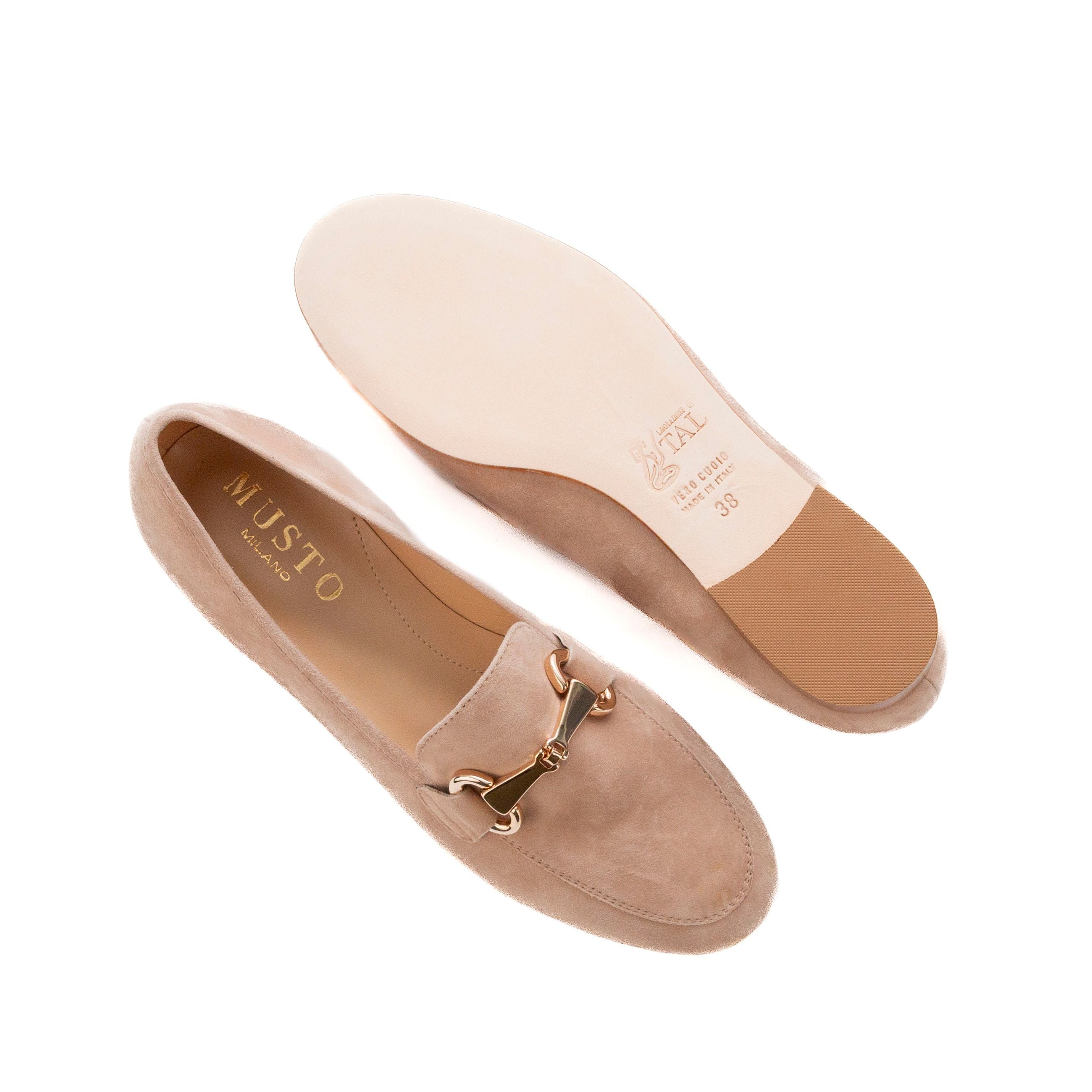 MUSTO Mocassini Camoscio LIVORNO K030M - Musto Calzature srl