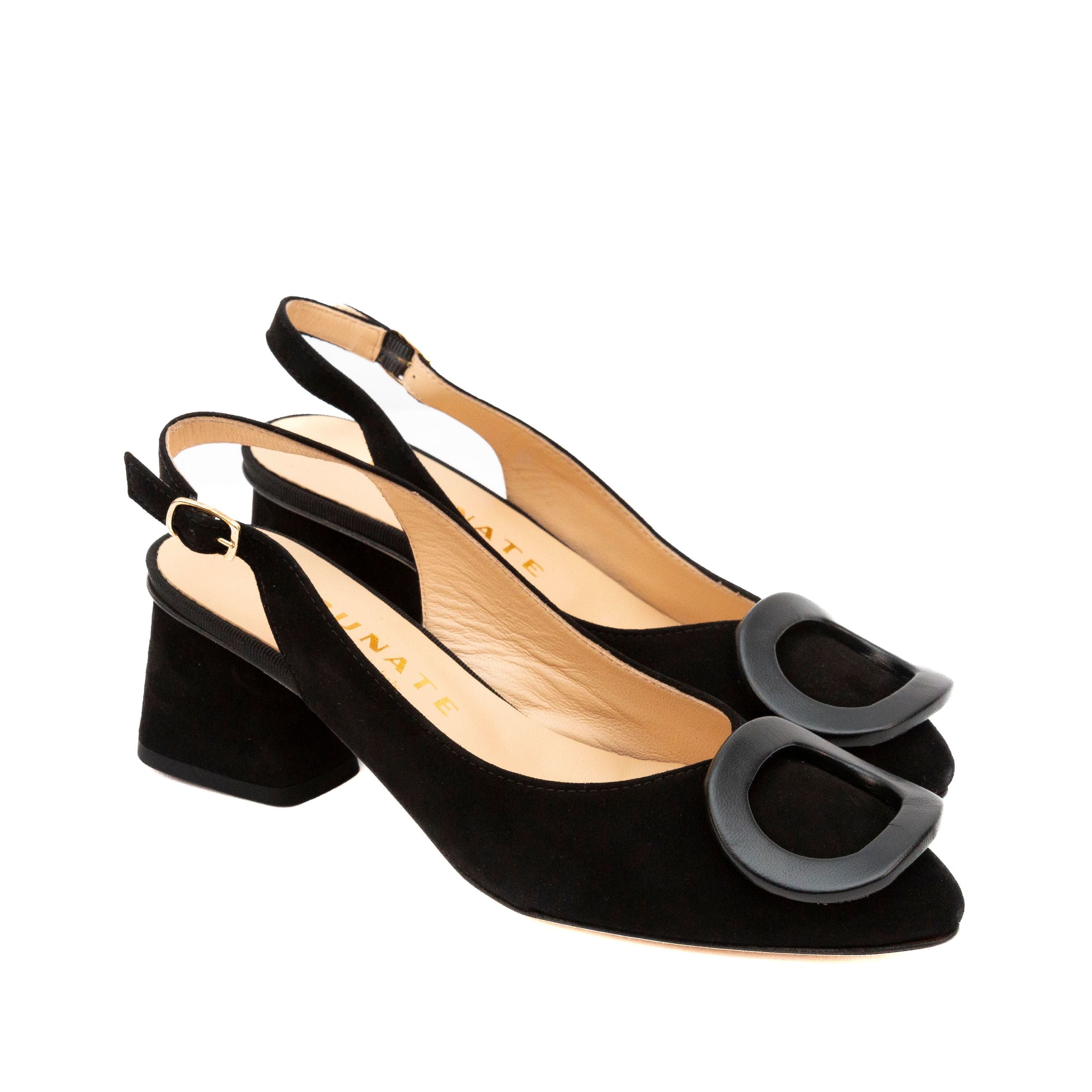 BRUNATE Decolletè Camoscio 51510 - Musto Calzature srl