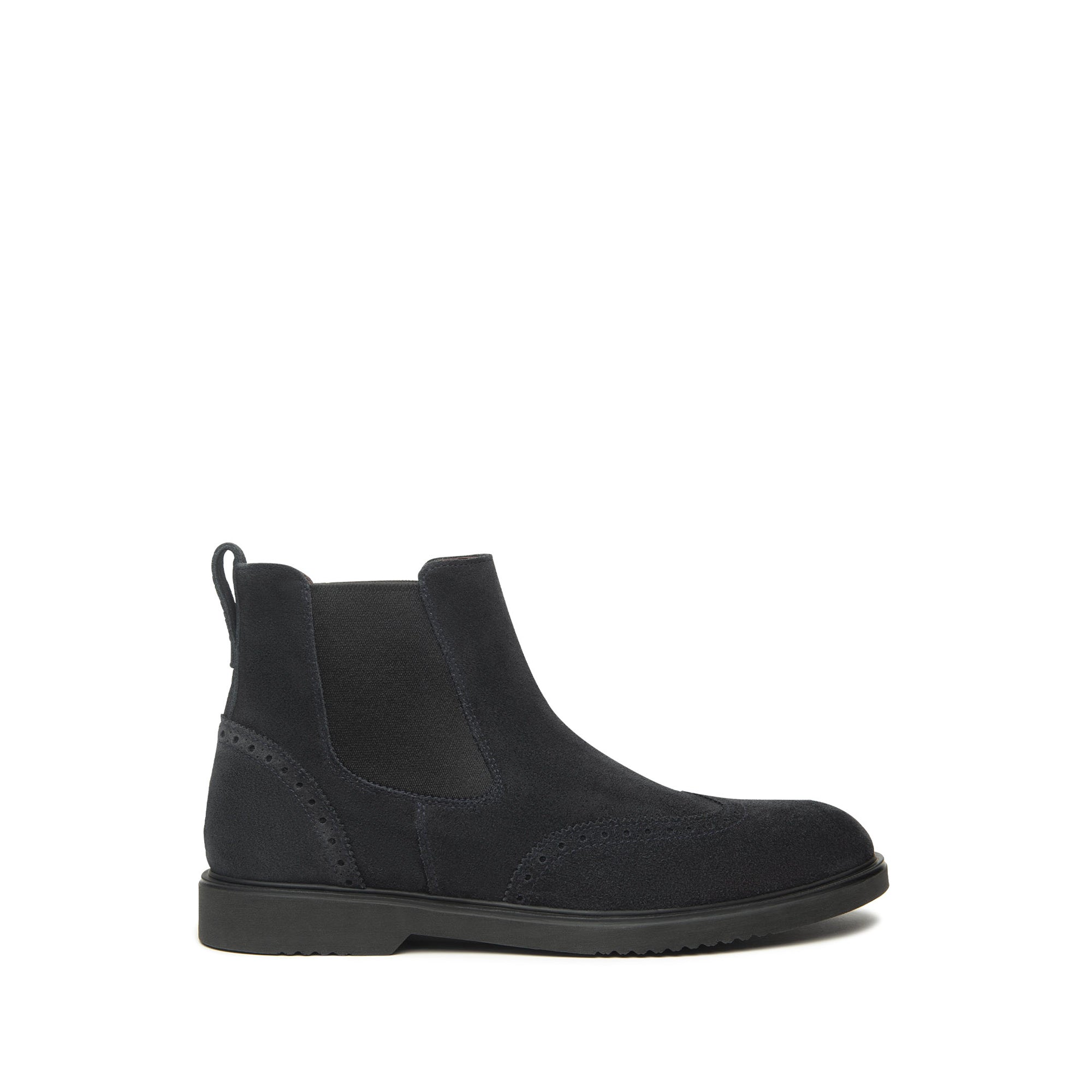 NeroGiardini stivaletti da uomo in pelle scamosciata - Musto Calzature srl