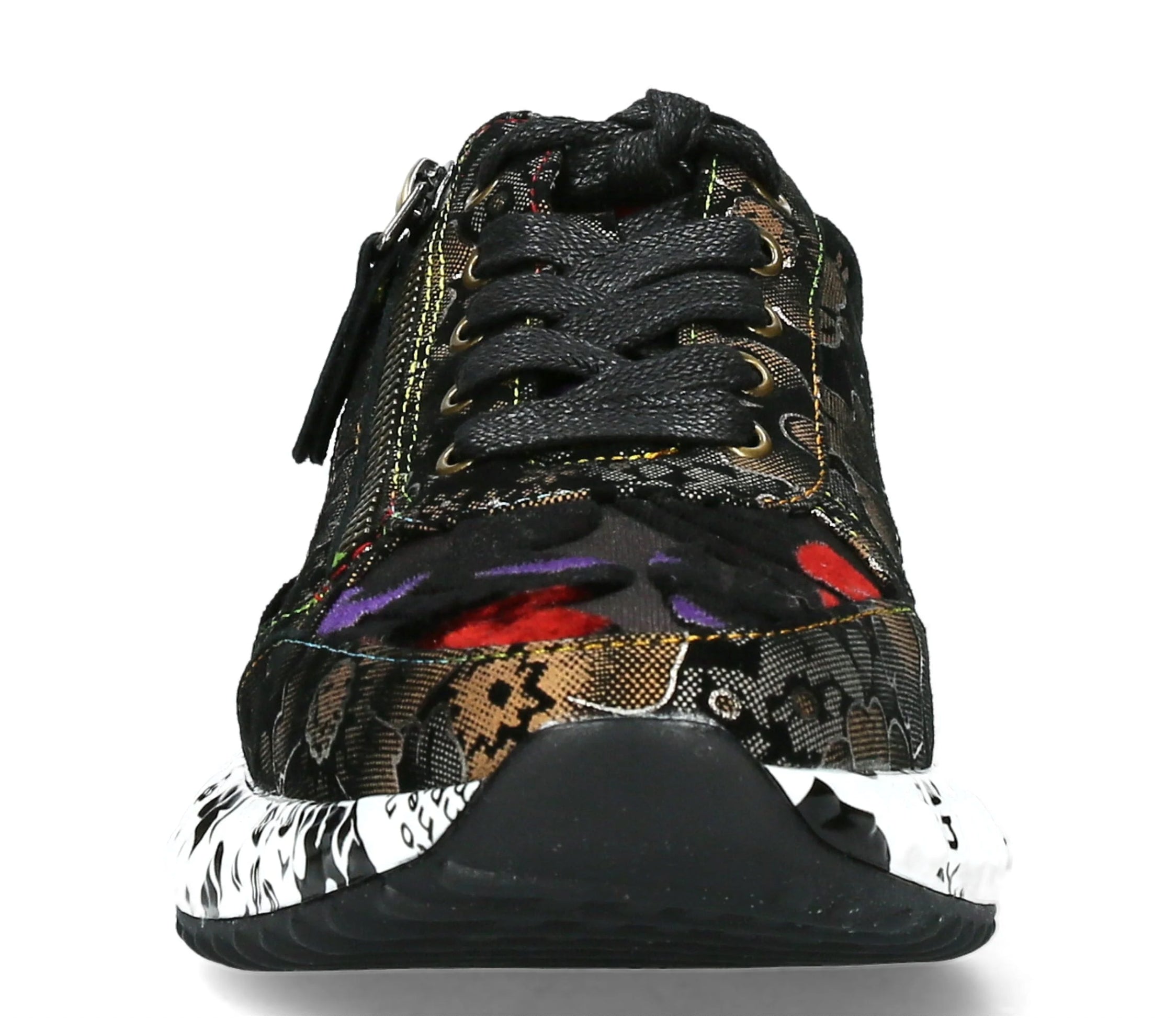 LAURA VITA Sneakers pelle e tessuto BURTON 11 - Musto Calzature srl