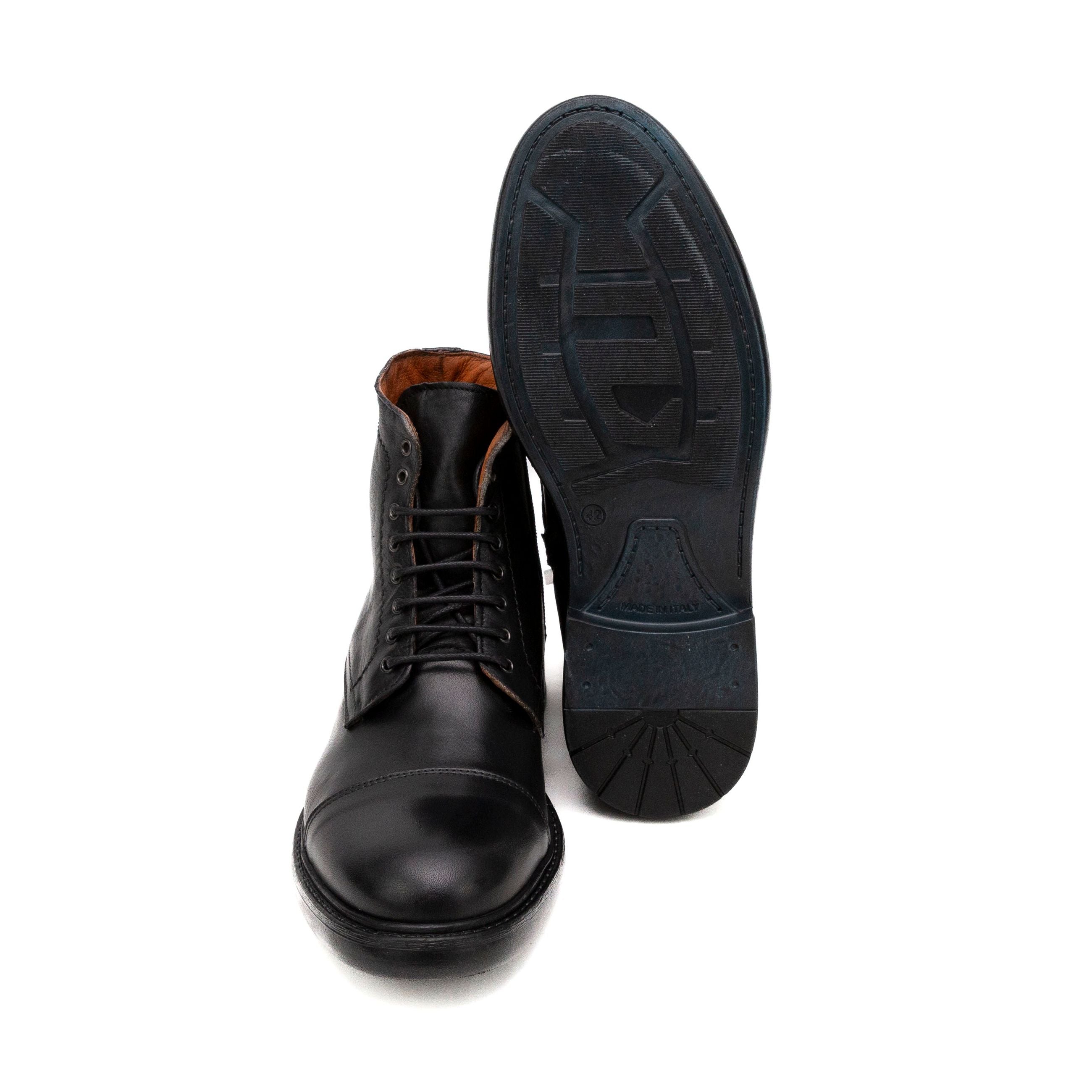 EXTON Anfibi uomo Pelle 9824 - Musto Calzature srl