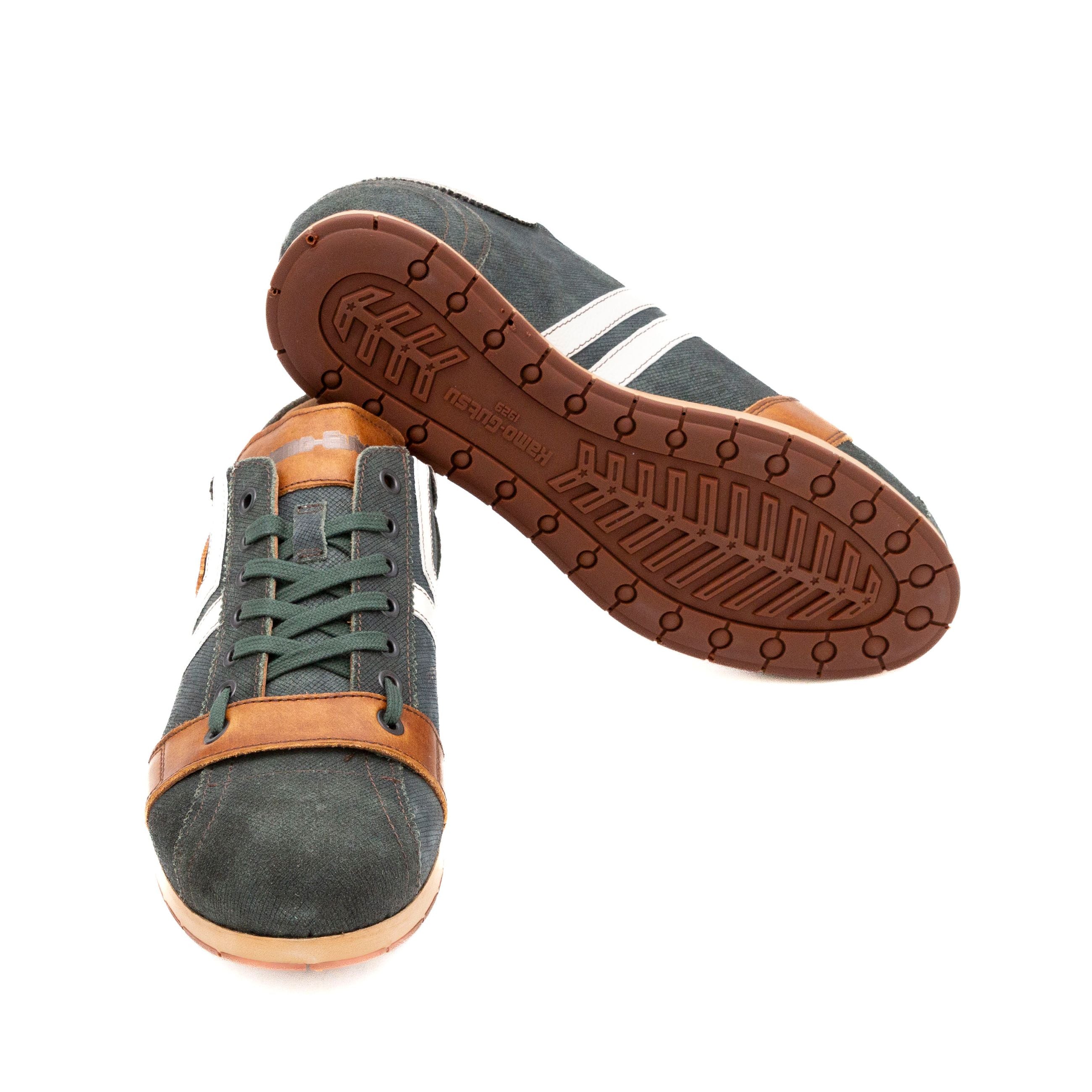 KAMO - GUTSU Sneakers uomo pelle+camoscio TIFO - 030 - Musto Calzature srl