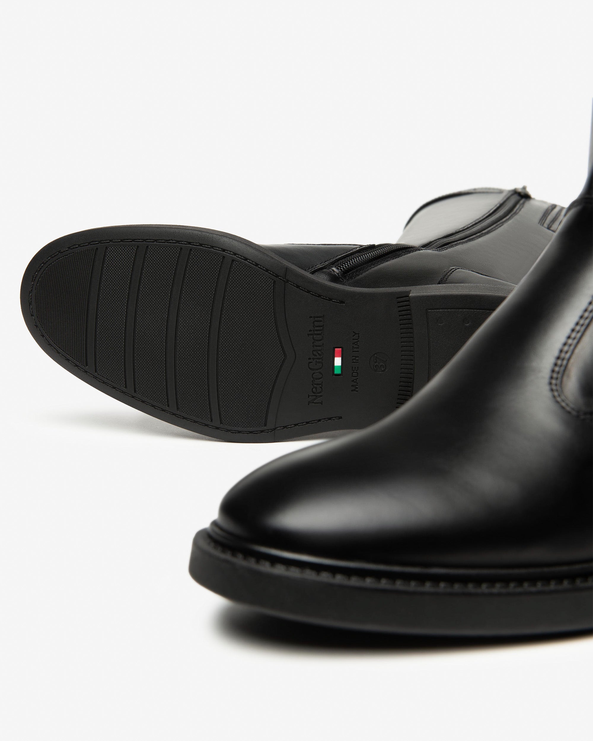 NeroGiardini stivali da donna in pelle - Musto Calzature srl