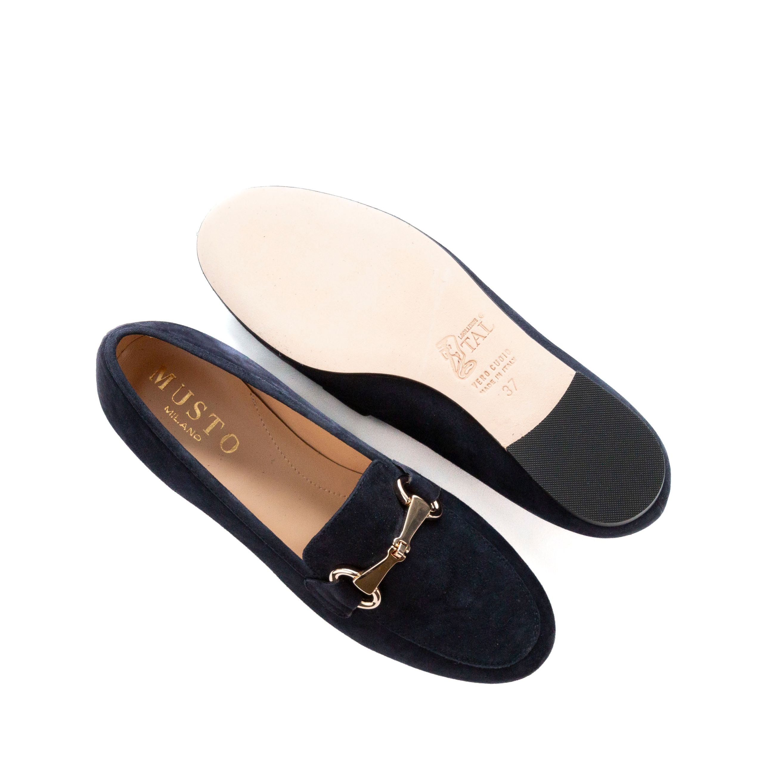 MUSTO Mocassini Camoscio LIVORNO K030M - Musto Calzature srl