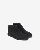 NeroGiardini polacchini da uomo in pelle scamosciata - Musto Calzature srl