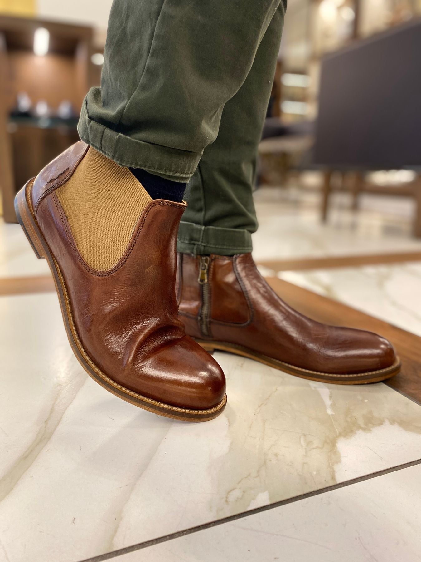 JP/DAVID Stivaletti uomo Pelle 39776/5 - Musto Calzature srl