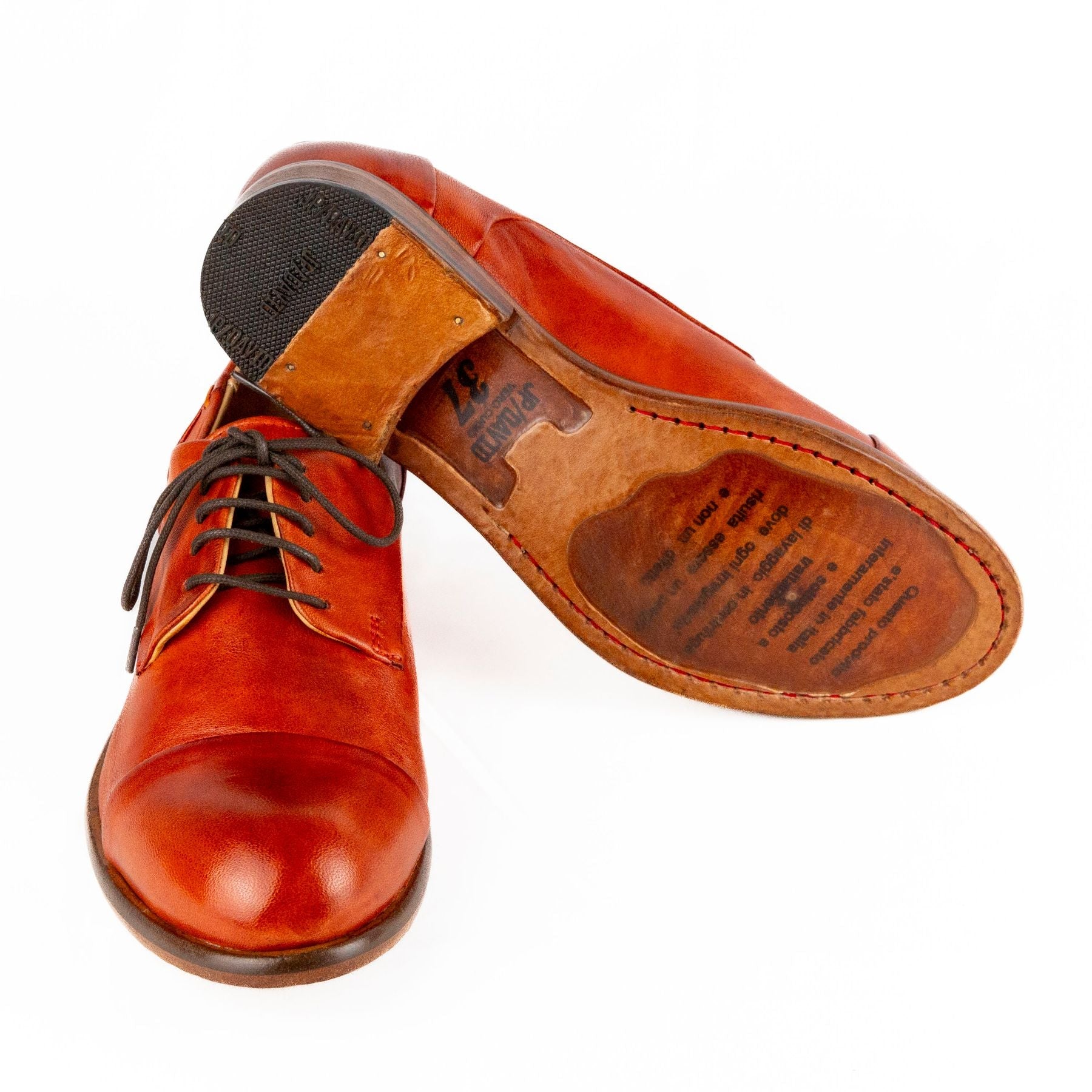 JP/DAVID Stringate donna Pelle marrone 35773/7 - Musto Calzature srl