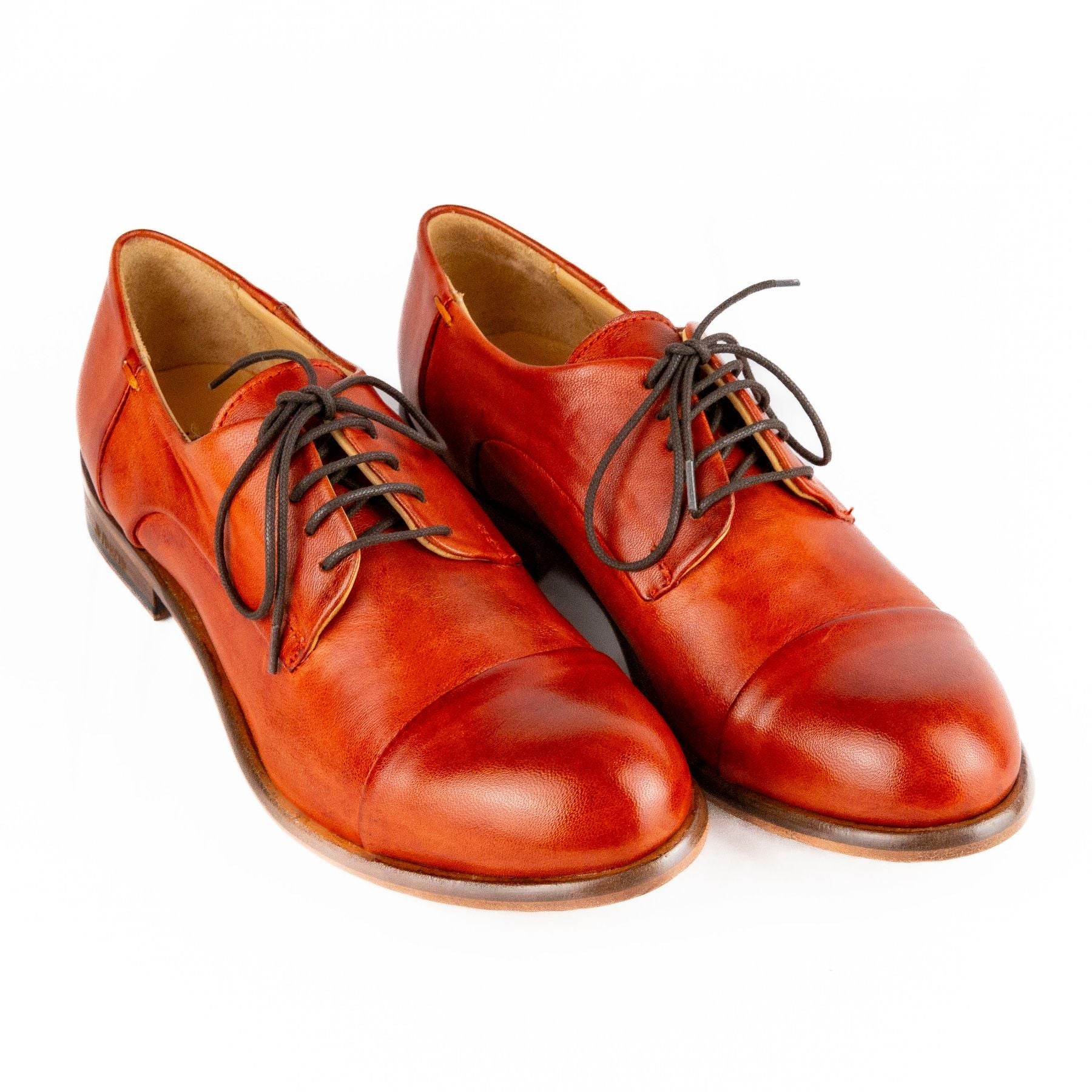 JP/DAVID Stringate donna Pelle marrone 35773/7 - Musto Calzature srl