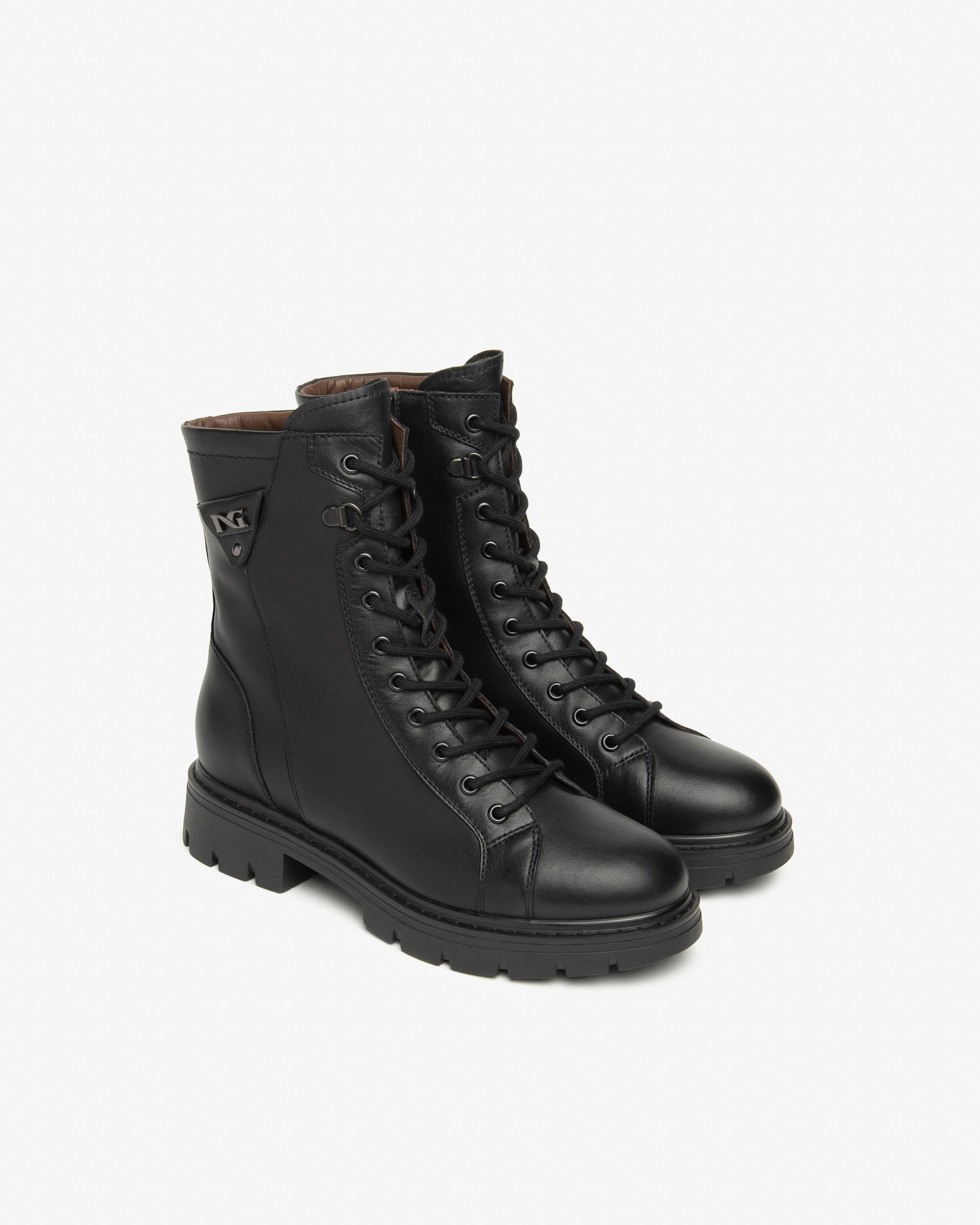 NeroGiardini Anfibi da donna in pelle - Musto Calzature srl