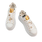 GIO + sneakers donna con platform in pelle ANIMALIER - Musto Calzature srl