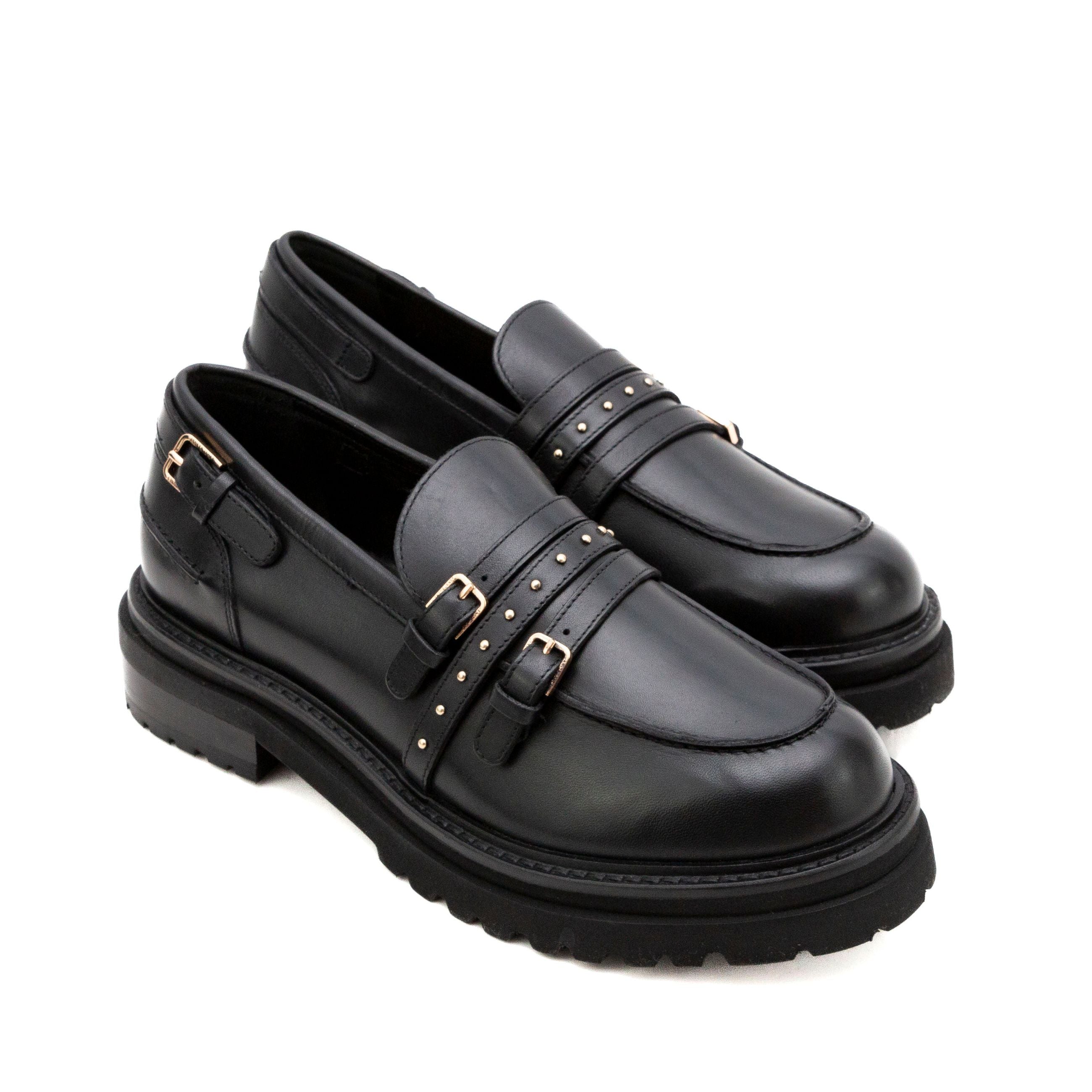 JANET & JANET Mocassini Pelle FRANK J - 470 - Musto Calzature srl