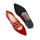 MUSTO Ballerine nappa lucida MATILDE Q3520 - M - Musto Calzature srl