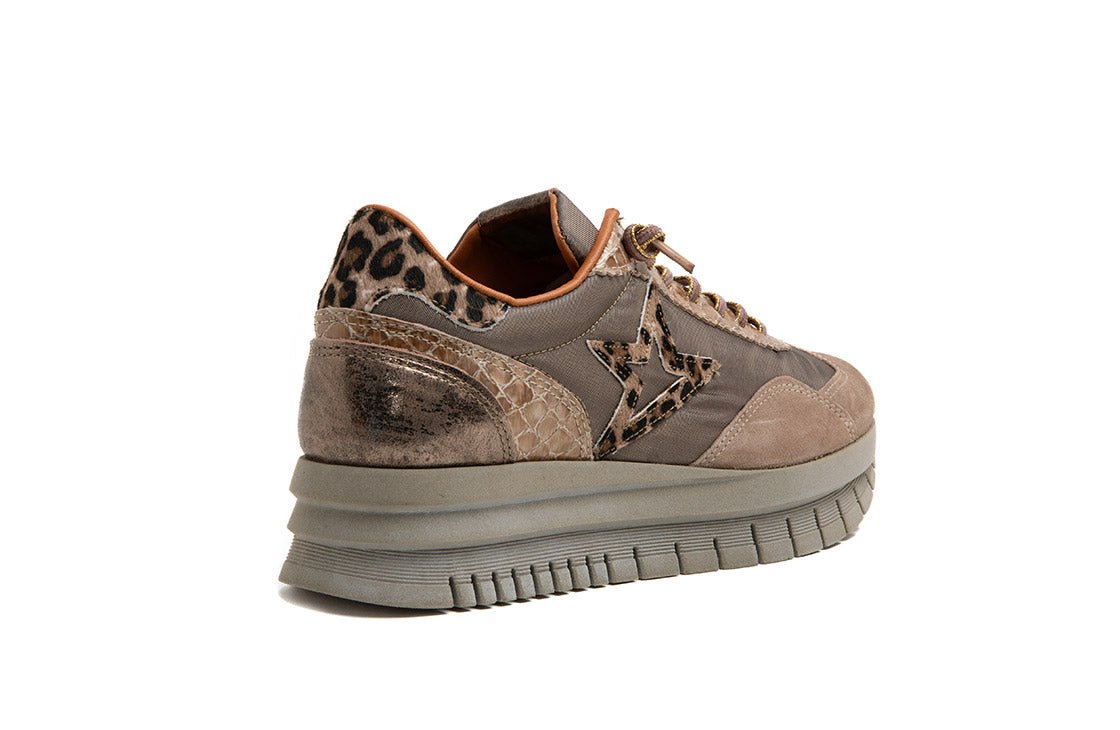 CETTI Sneakers pelle e tessuto C - 1259 SRA - Musto Calzature srl