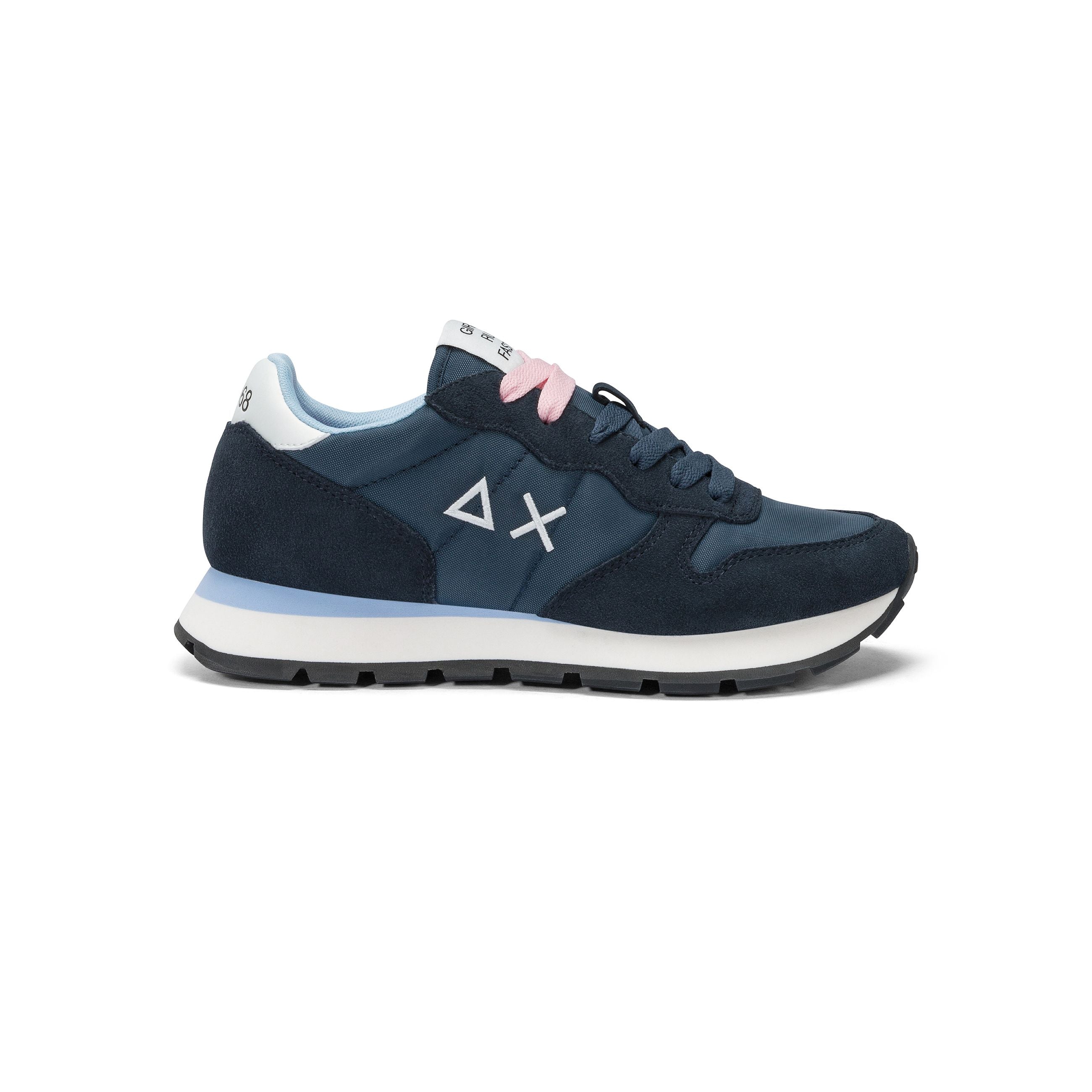 SUN68 Sneakers uomo camoscio+tessuto ALLY SOLID - Musto Calzature srl