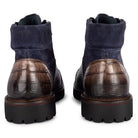 LORENZI Anfibi uomo pelle+camoscio CROSET 13545 - Musto Calzature srl