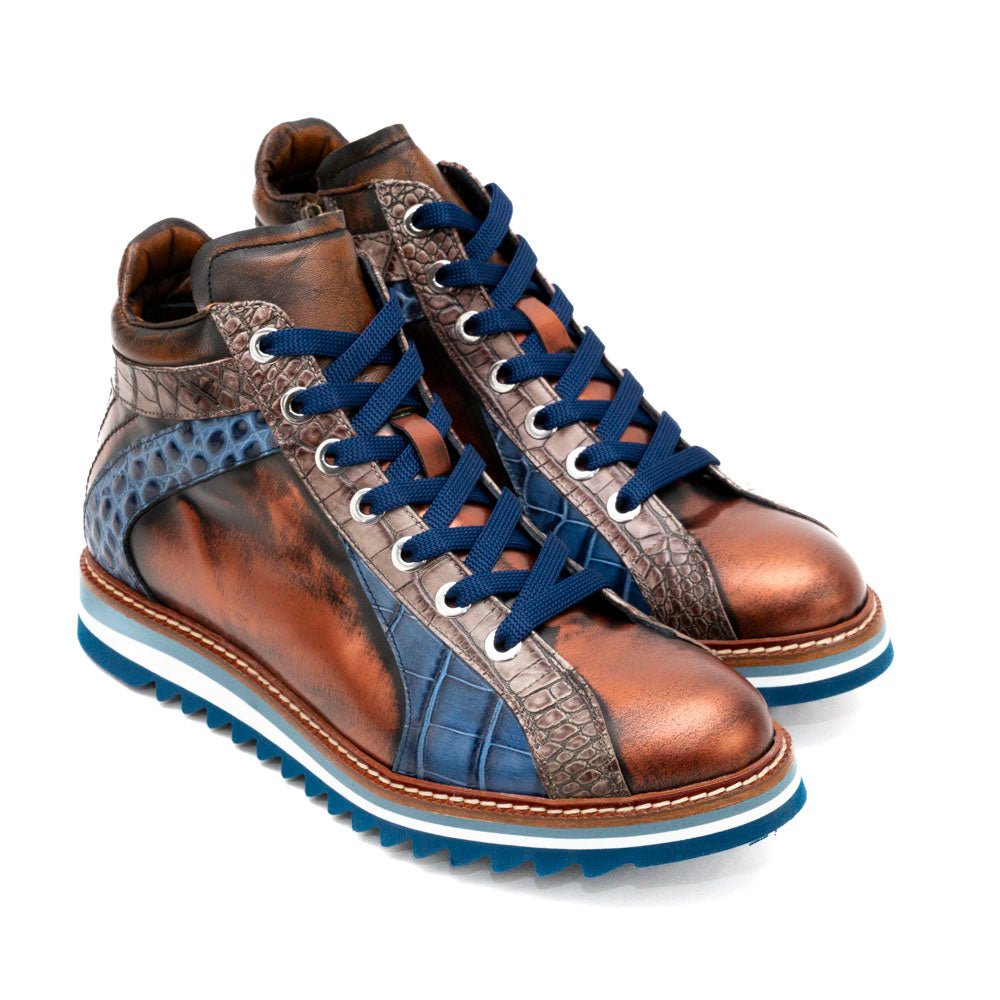 LORENZI Polacchino uomo Pelle 16355 - Musto Calzature srl