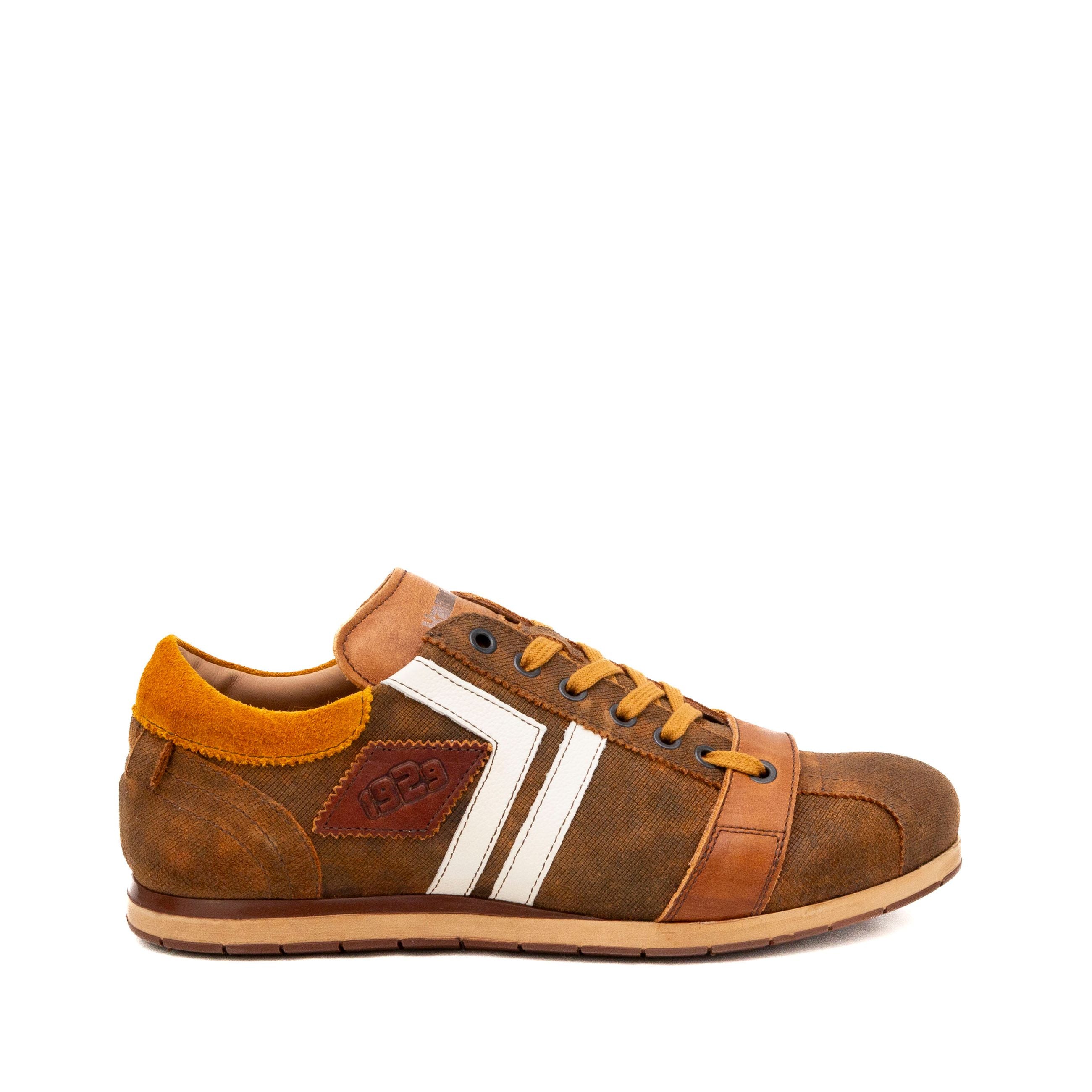 KAMO - GUTSU Sneakers uomo pelle+camoscio TIFO - 030 - Musto Calzature srl