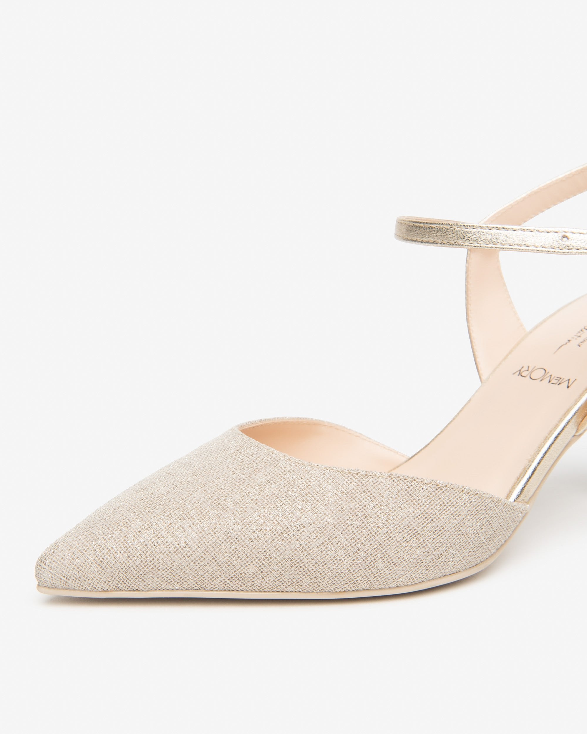 NEROGIARDINI Decolletè TESSUTO LUREX E615440DE - Musto Calzature srl