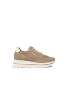 NeroGiardini sneakers da donna in pelle scamosciata con suola alta - Musto Calzature srl