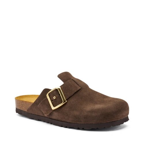 FRAU sabot donna in camoscio con fibbia - Musto Calzature srl