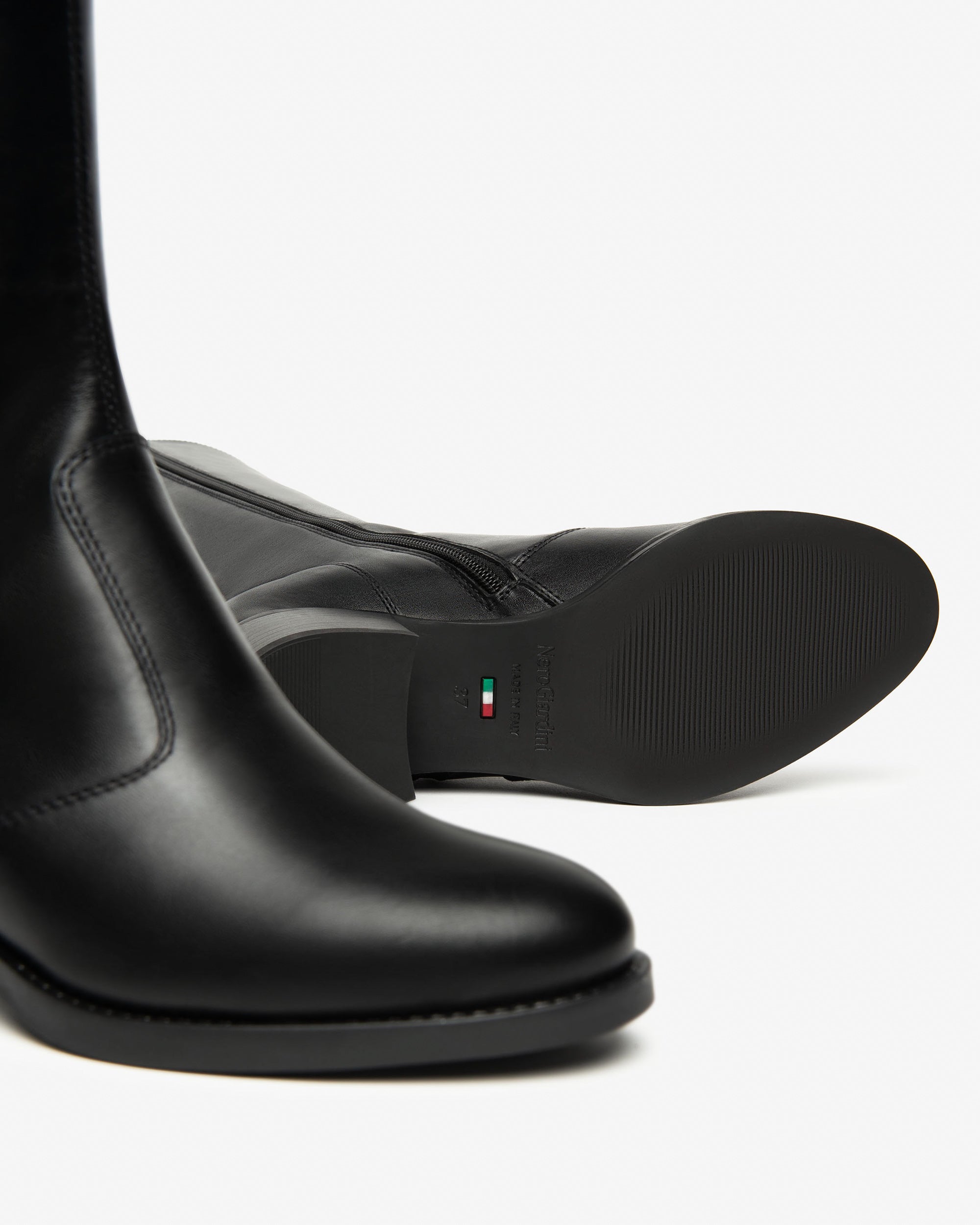 NeroGiardini stivali da donna in pelle - Musto Calzature srl