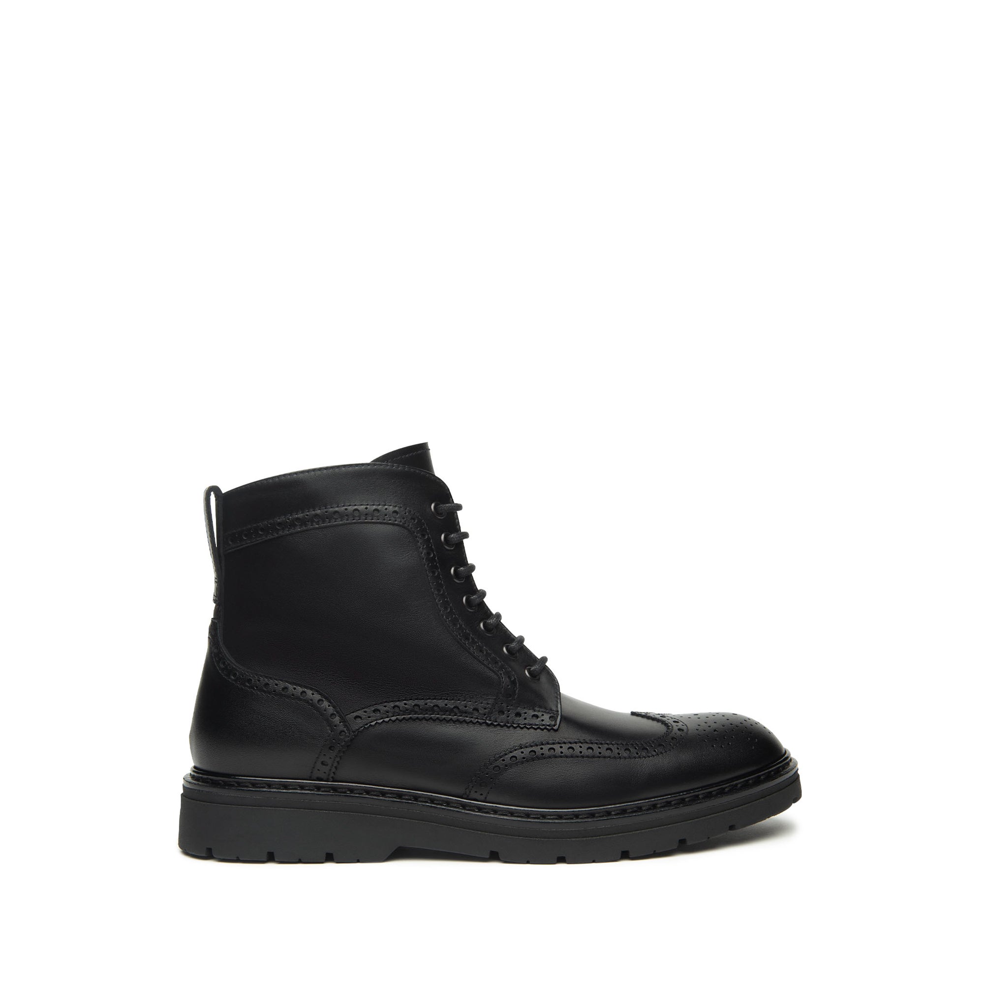 NeroGiardini Anfibi da uomo in pelle con dettagli wilson - Musto Calzature srl