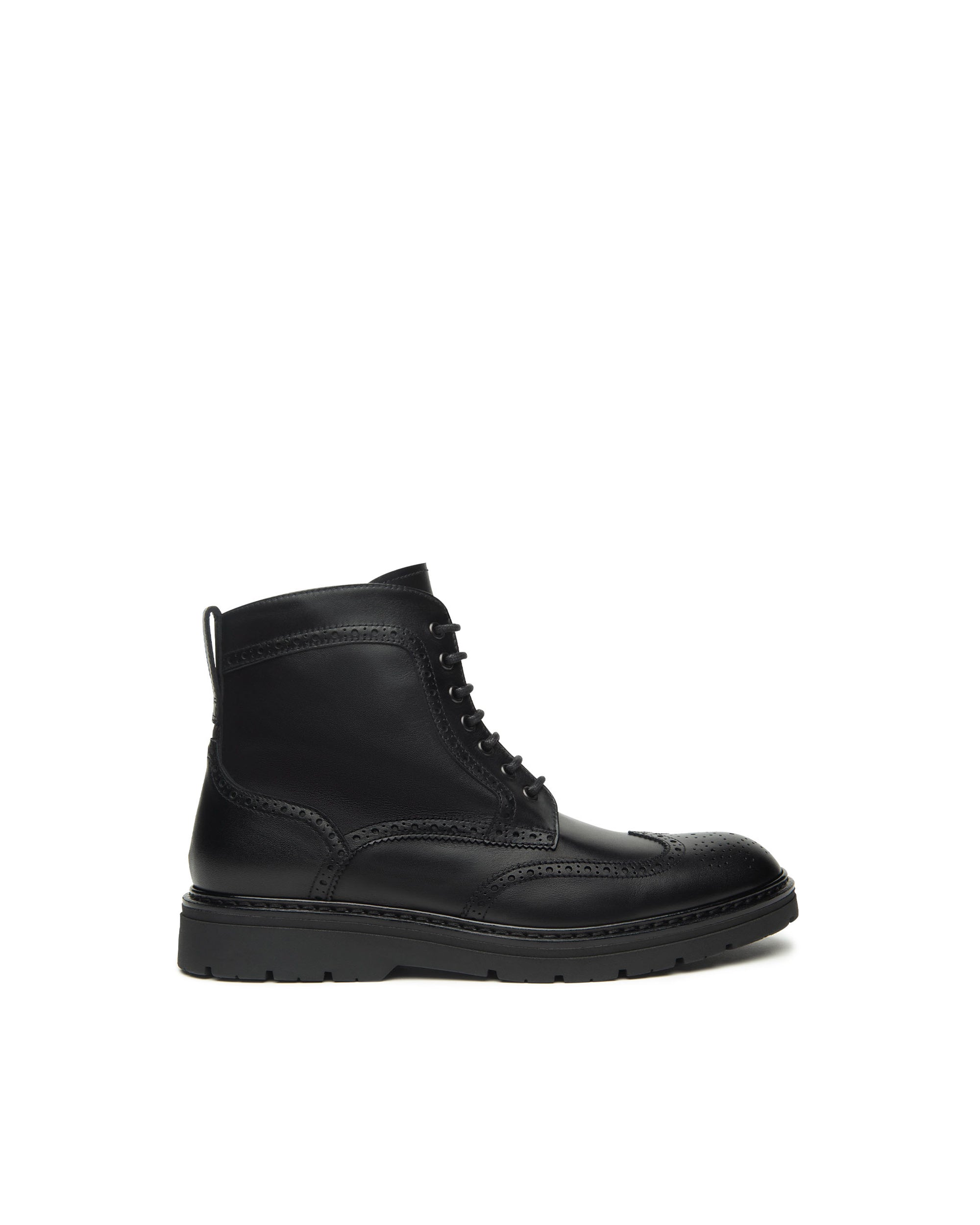 NeroGiardini Anfibi da uomo in pelle con dettagli wilson - Musto Calzature srl