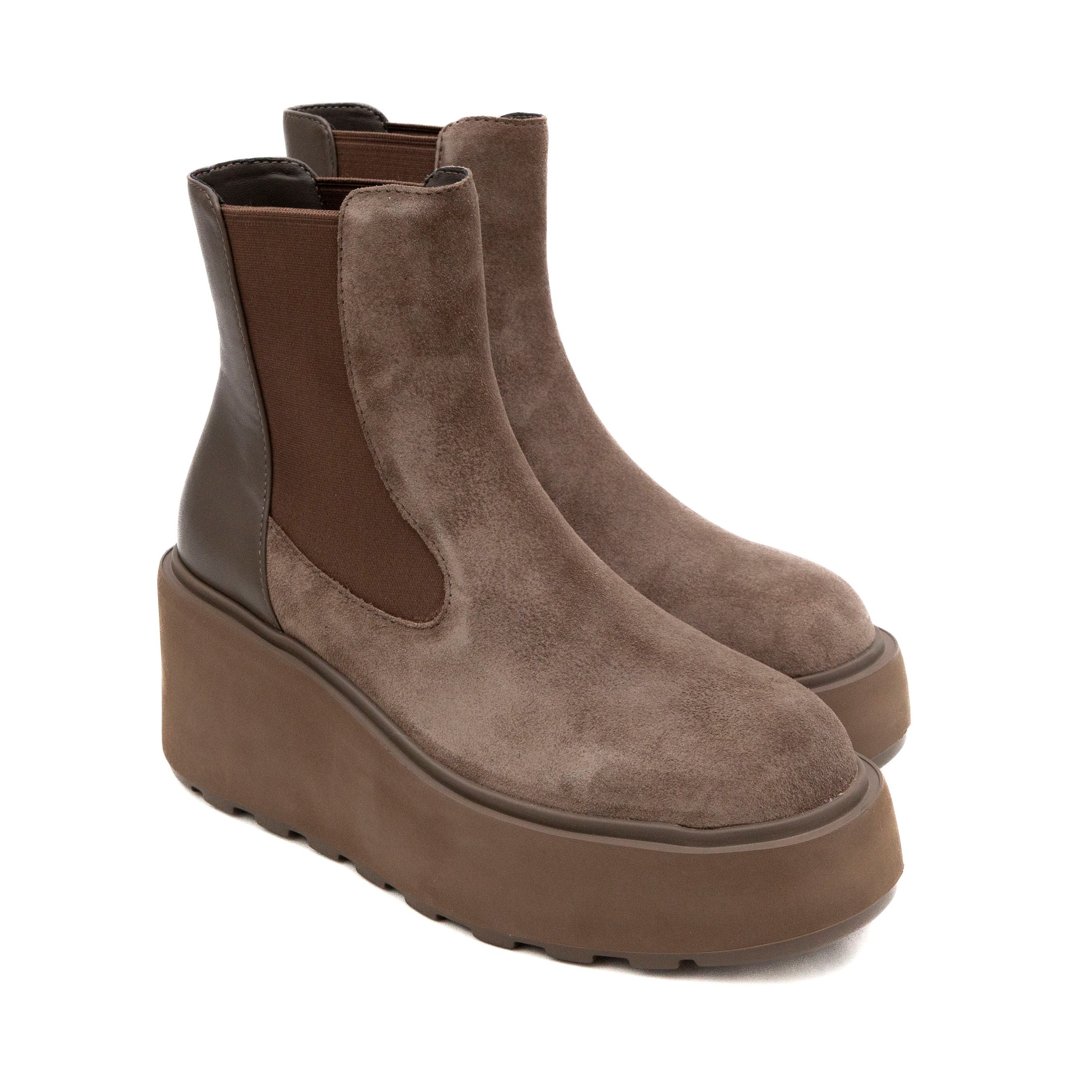 CAFE NOIR Stivaletti pelle+camoscio C1FL6014 - Musto Calzature srl