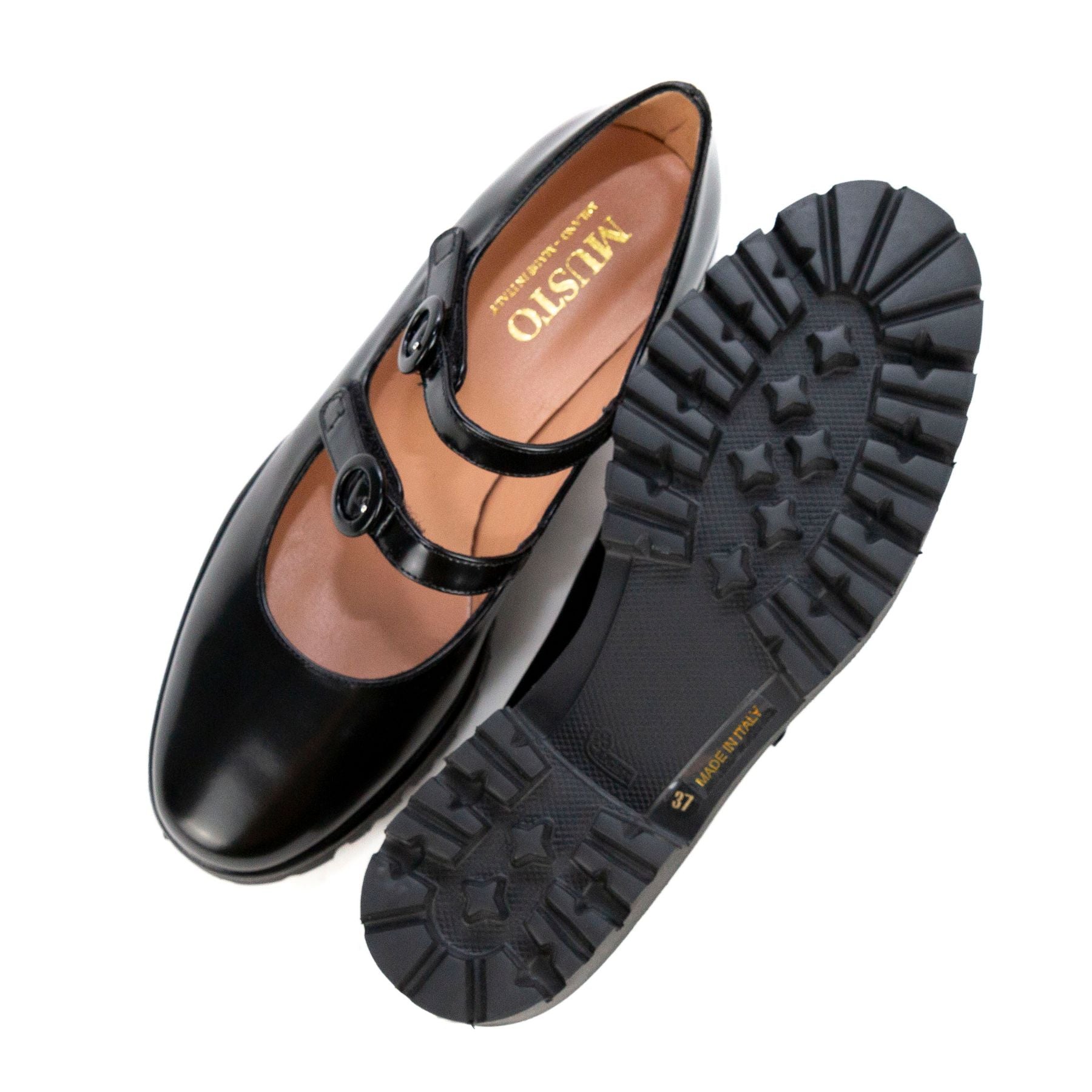 MUSTO Ballerine PELLE ABRASIVATA TANIA L1155 - R - Musto Calzature srl