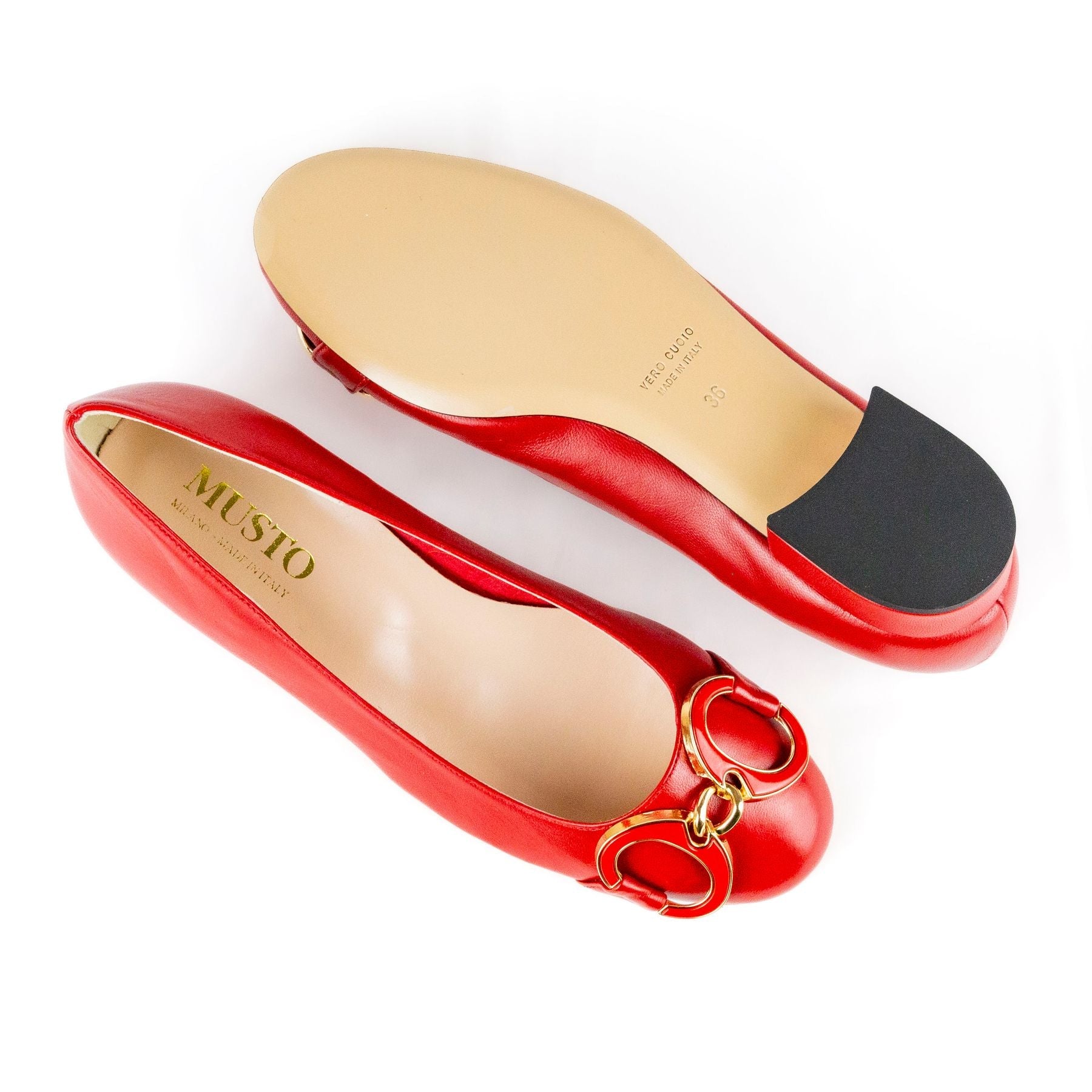MUSTO Ballerine Pelle MARA L1141 - SF - 406 - Musto Calzature srl